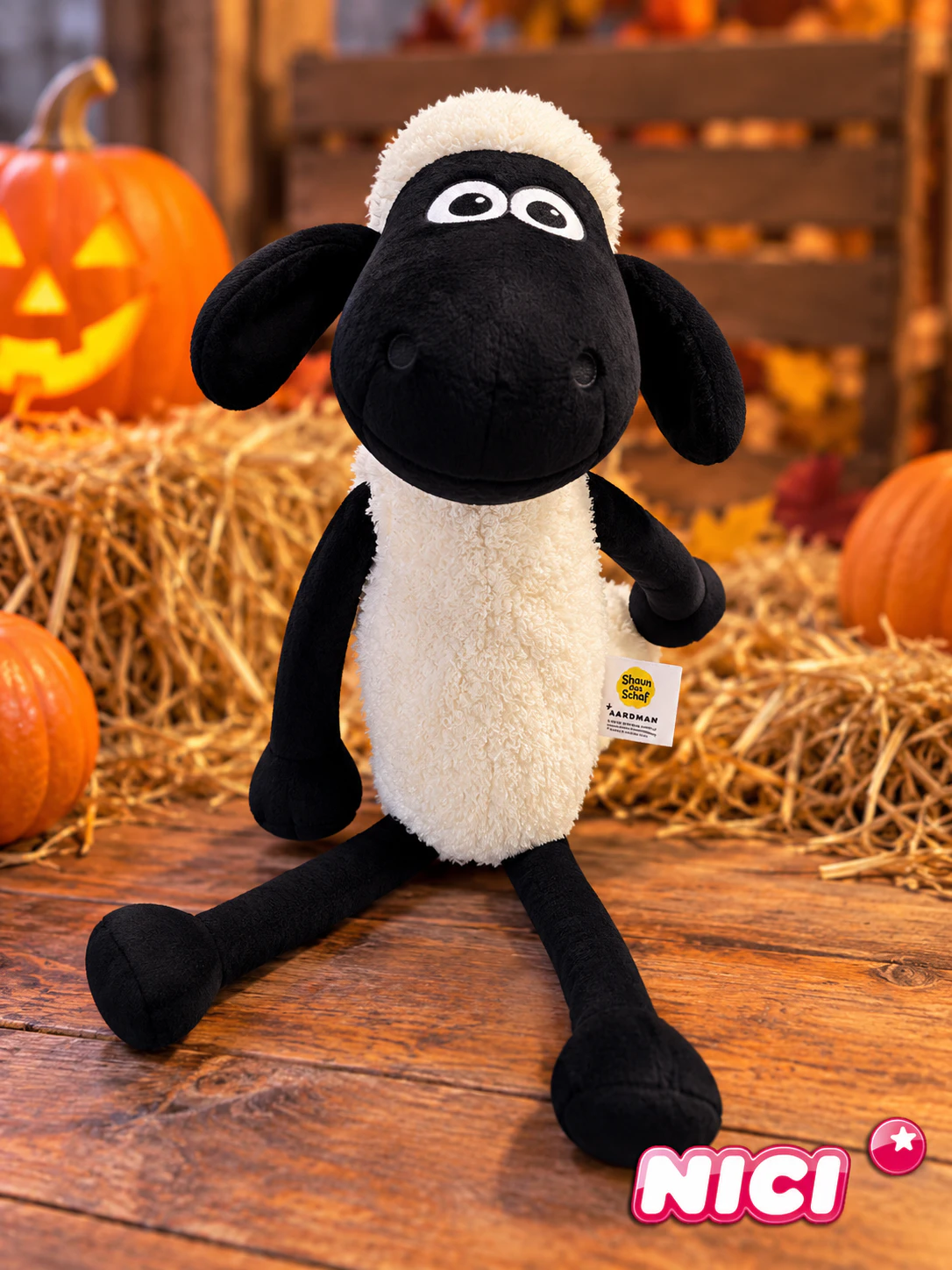 Shaun zum Kuscheln: "Heute" verlost zwei flauschige Shaun das Schaf Plüschtiere von NICI.