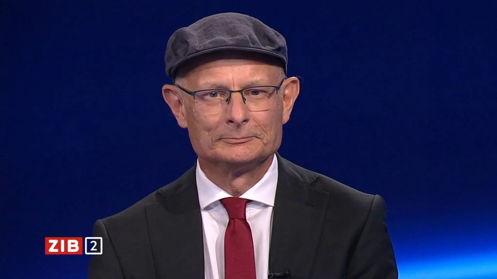 Finanzminister Markus Marterbauer in der ZIB2 am 2. Oktober 2026.