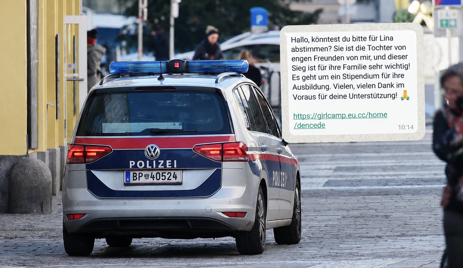 Zahlreiche Österreicher haben diese Betrugsnachricht erhalten.