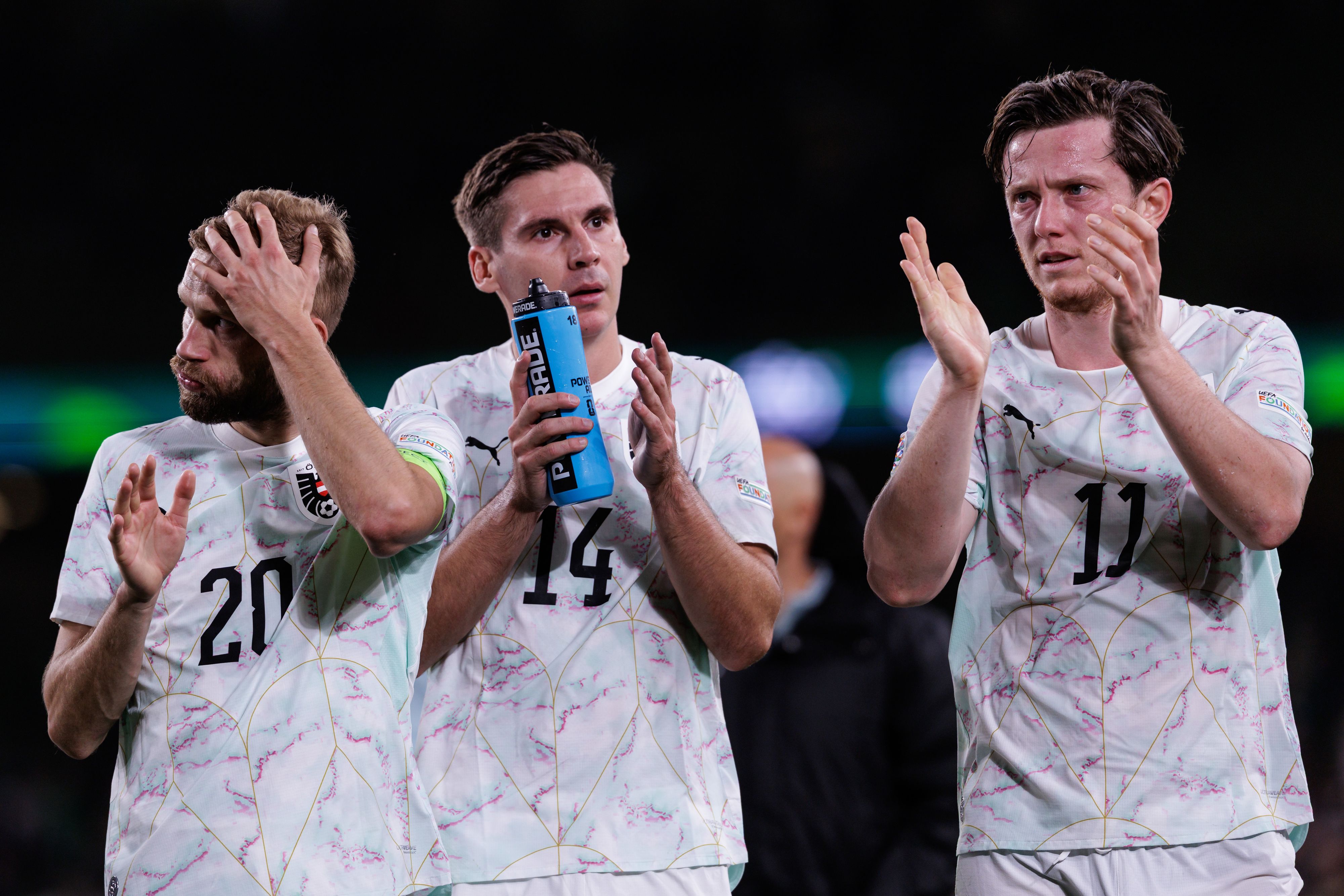 Österreichs Fußball-Nationalteam liegt voll auf Kurs Richtung Aufstieg. 