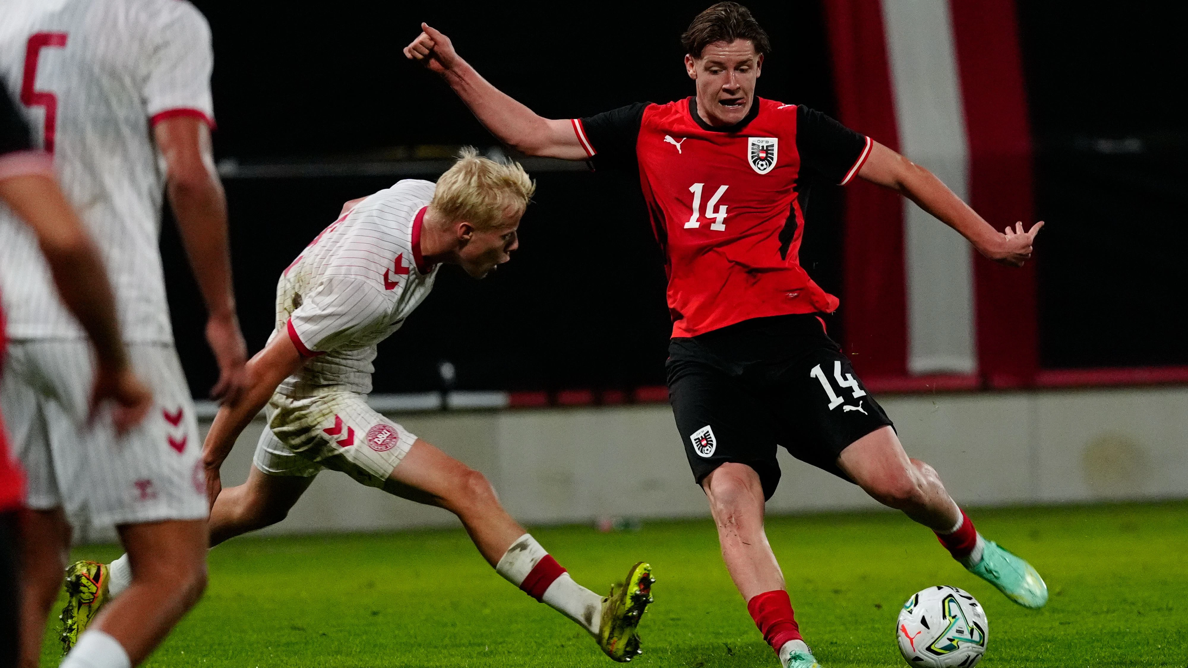 Heute.at - ÖFB U21 kommt gegen Dänemark nicht über Remis hinaus
