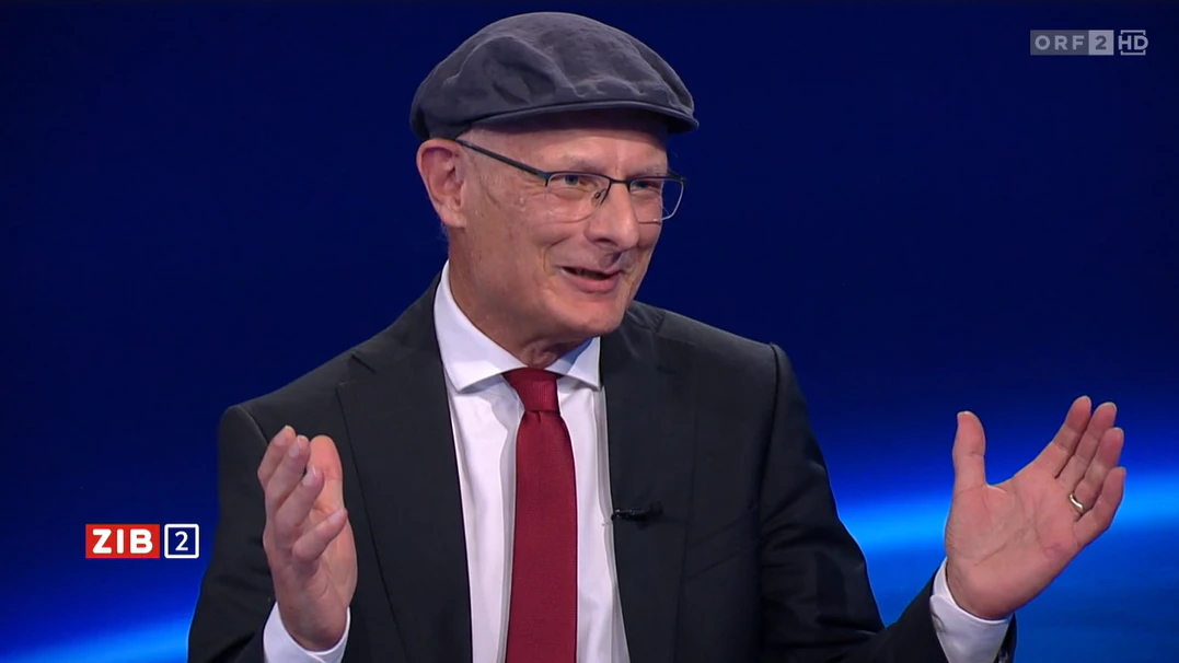 Finanzminister Markus Marterbauer in der ZIB2 am 2. Oktober 2026.
