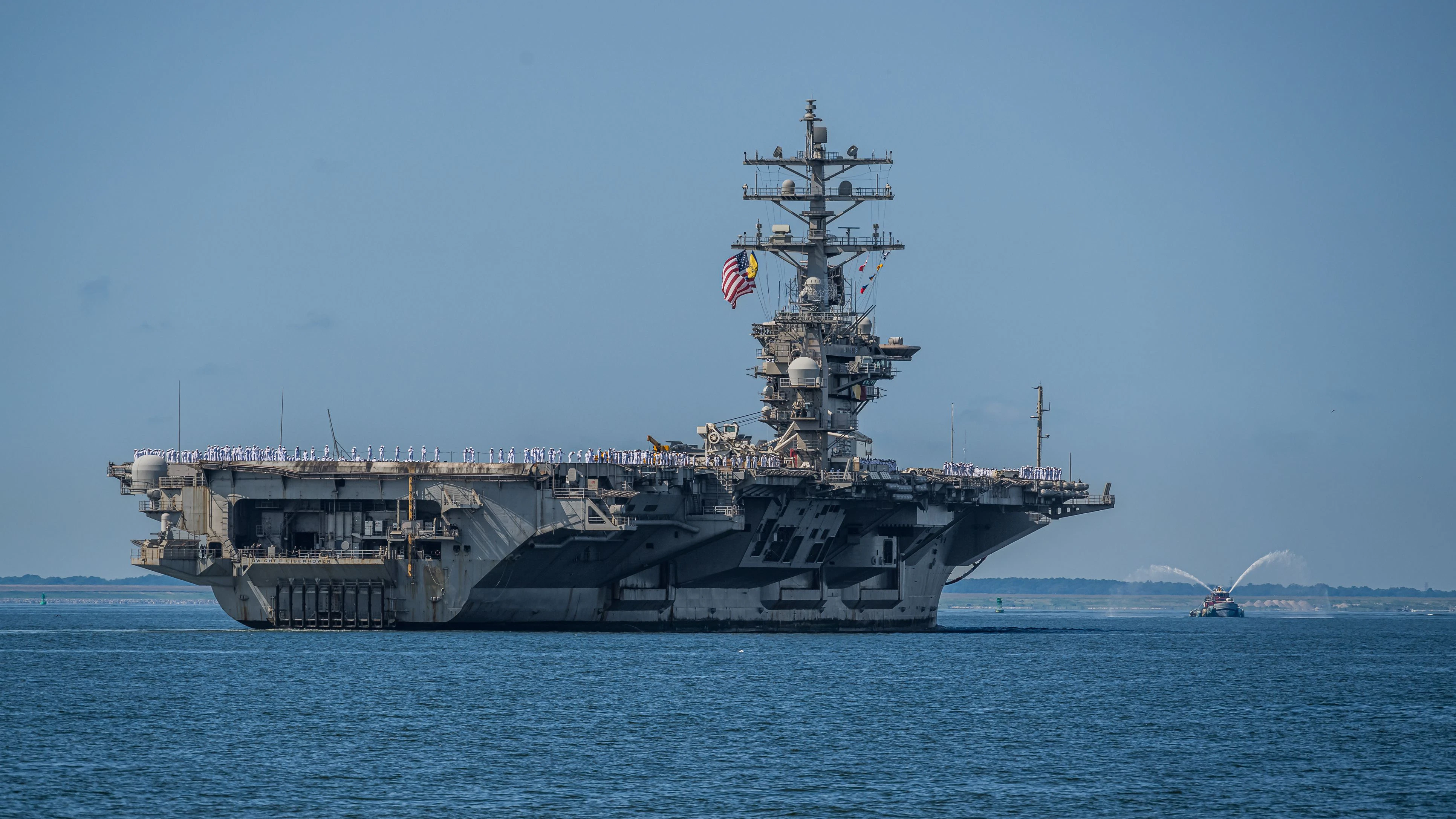 Der Flugzeugträger "USS Theodore Roosevelt" ist am Weg in den Nahen Osten. (Symbolbild)