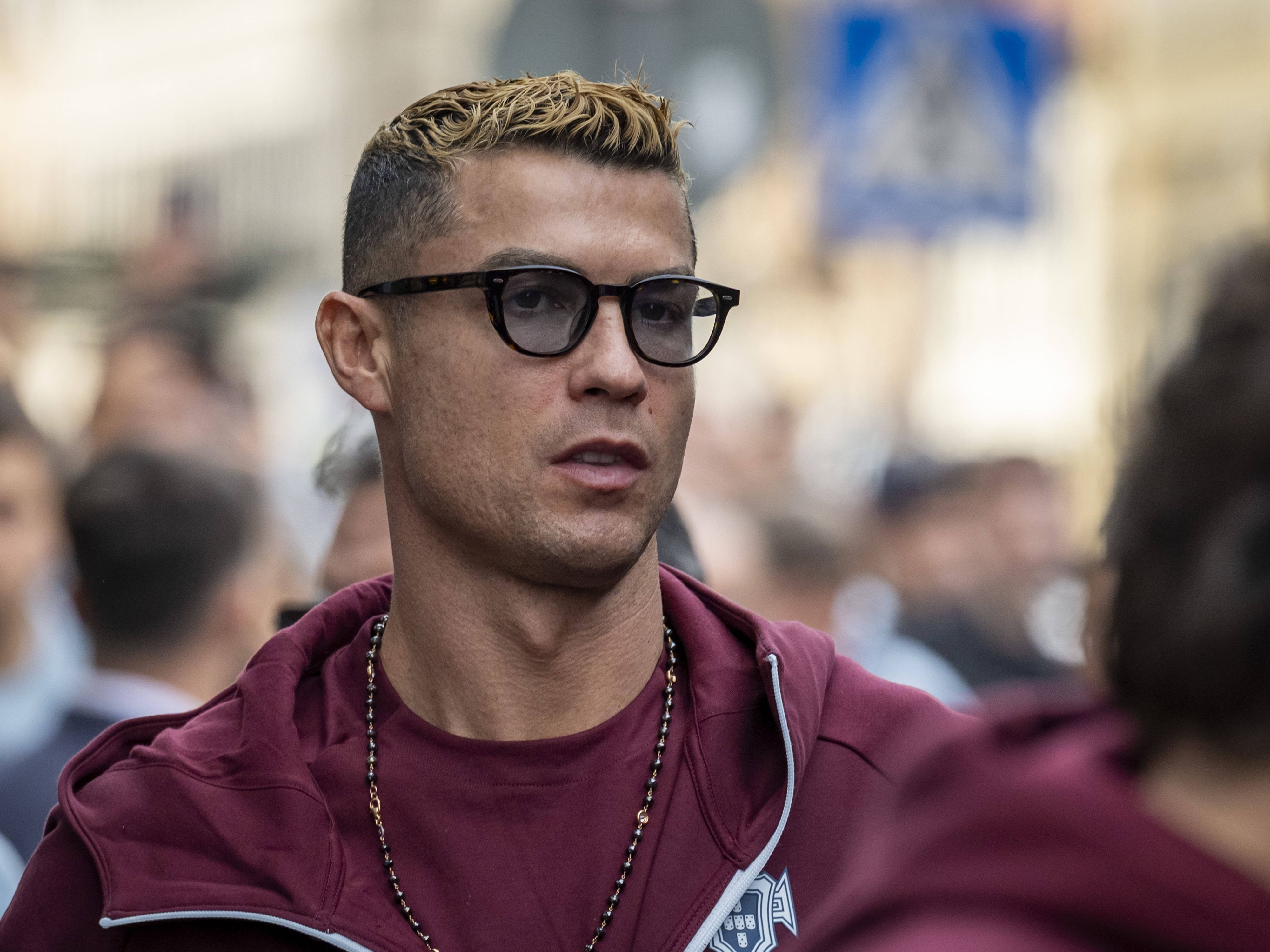 Fussball-Star Cristiano Ronaldo. 
