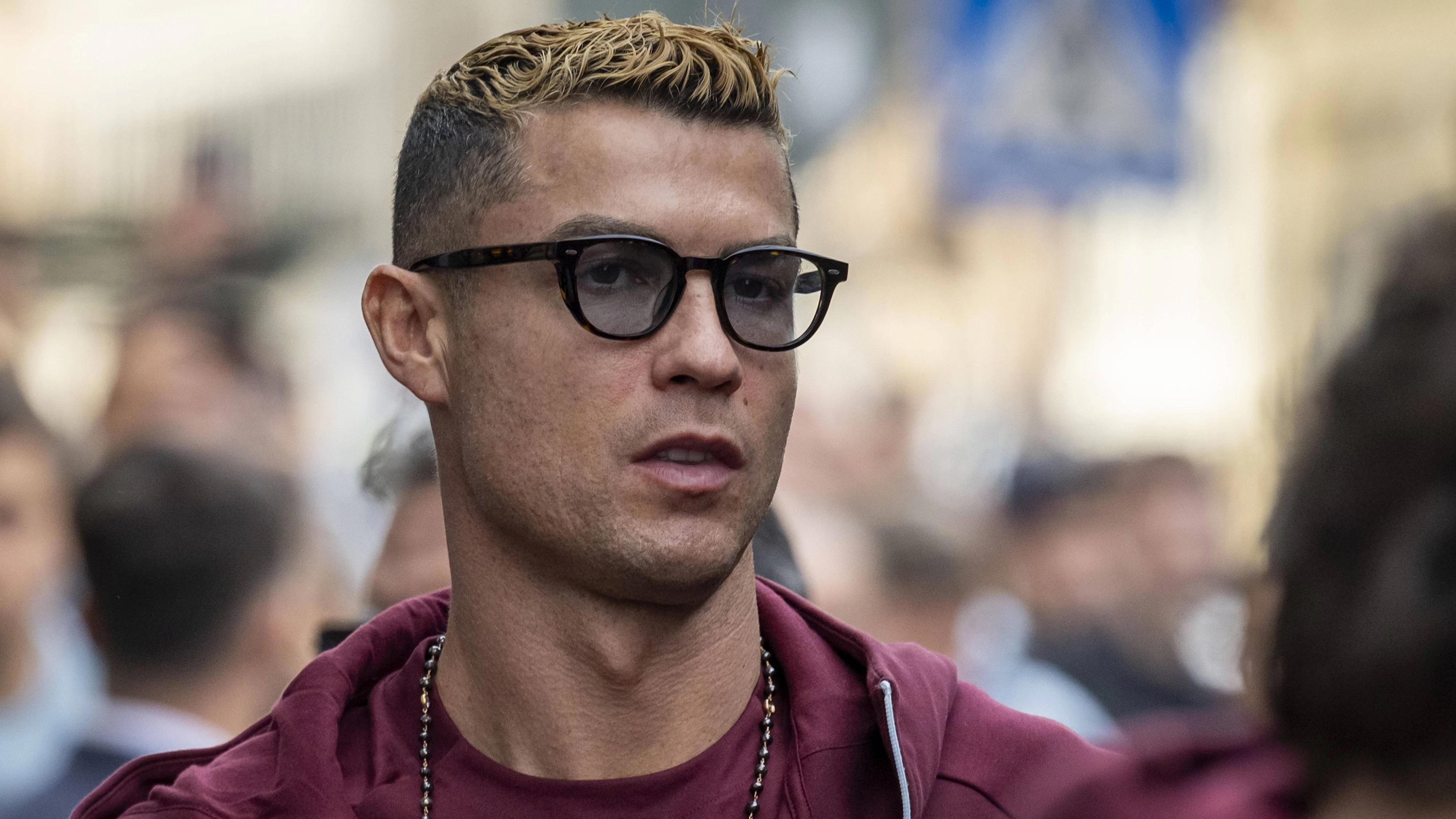 Fussball-Star Cristiano Ronaldo. 