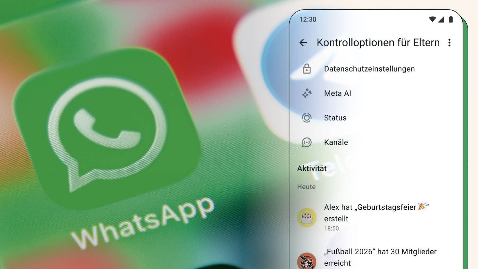 WhatsApp führt neue Kontrollfunktionen für Eltern ein.