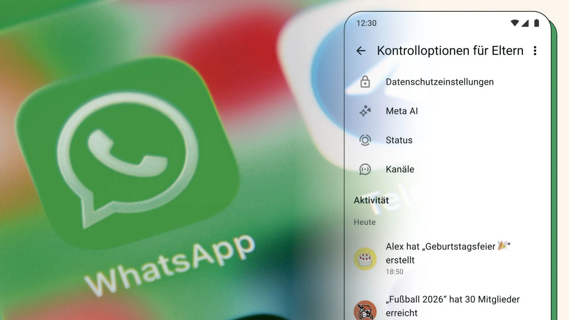 WhatsApp führt neue Kontrollfunktionen für Eltern ein.