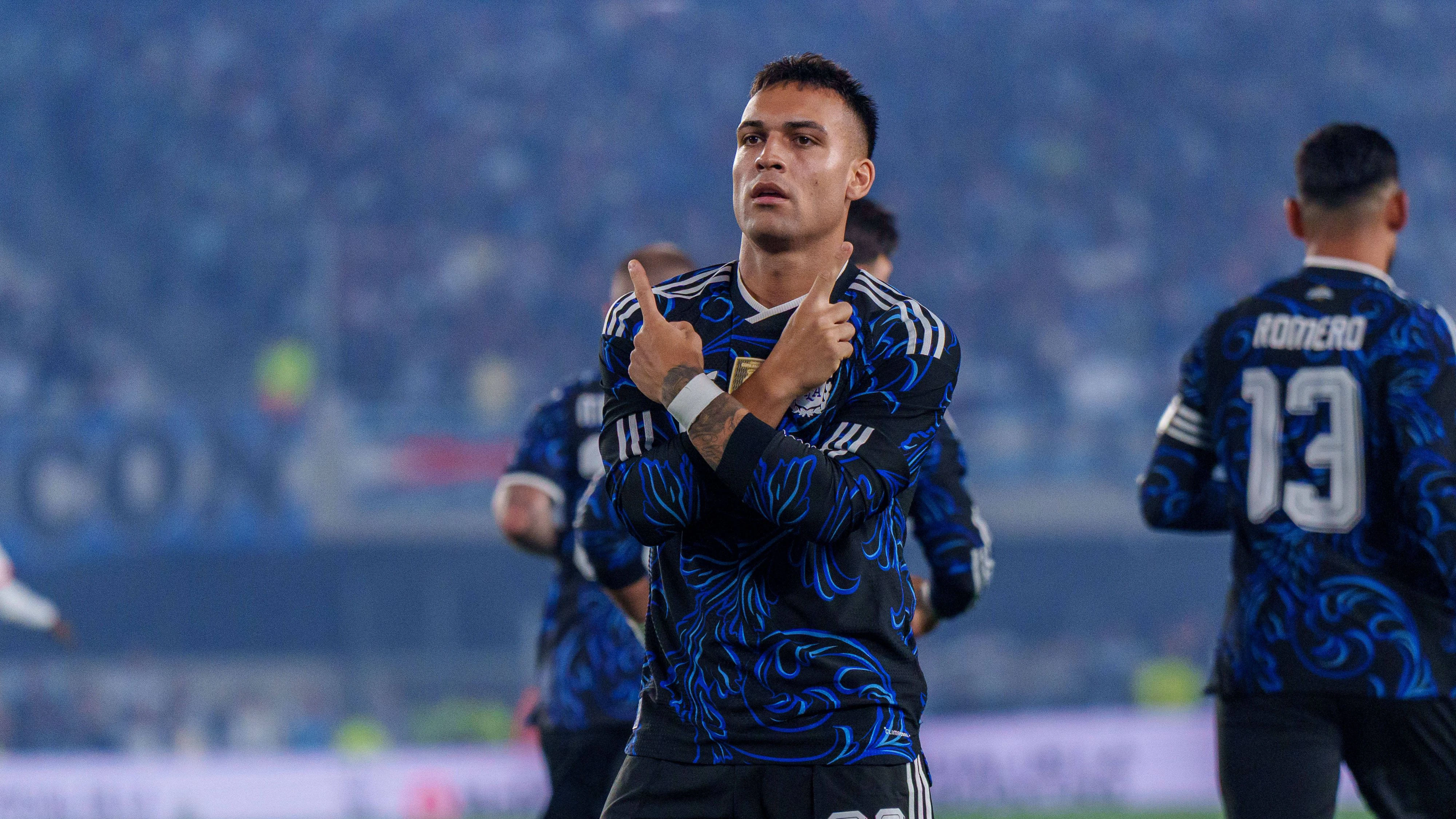 Argentinien schoss sich für den Abschied von Lionel Messi warm. 