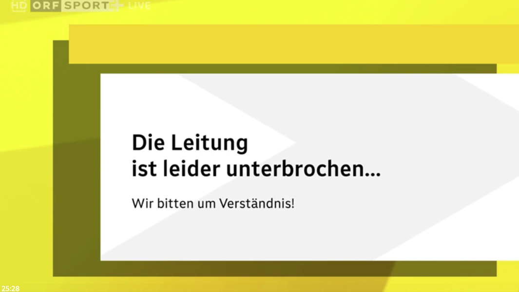 "Die Leitung ist leider unterbrochen"