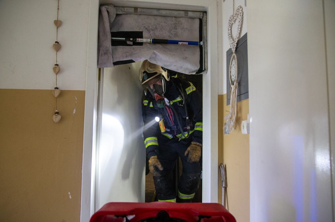 Das Feuer war im Erdgeschoss im Bereich der Küche ausgebrochen.