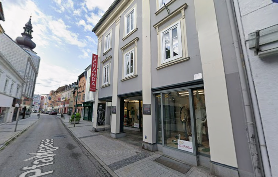 Verabschiedet sich aus der Welser Innenstadt: Schanda Man
