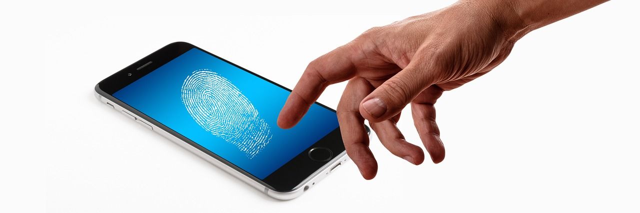 Handy mit biometrischer Authentifizierung