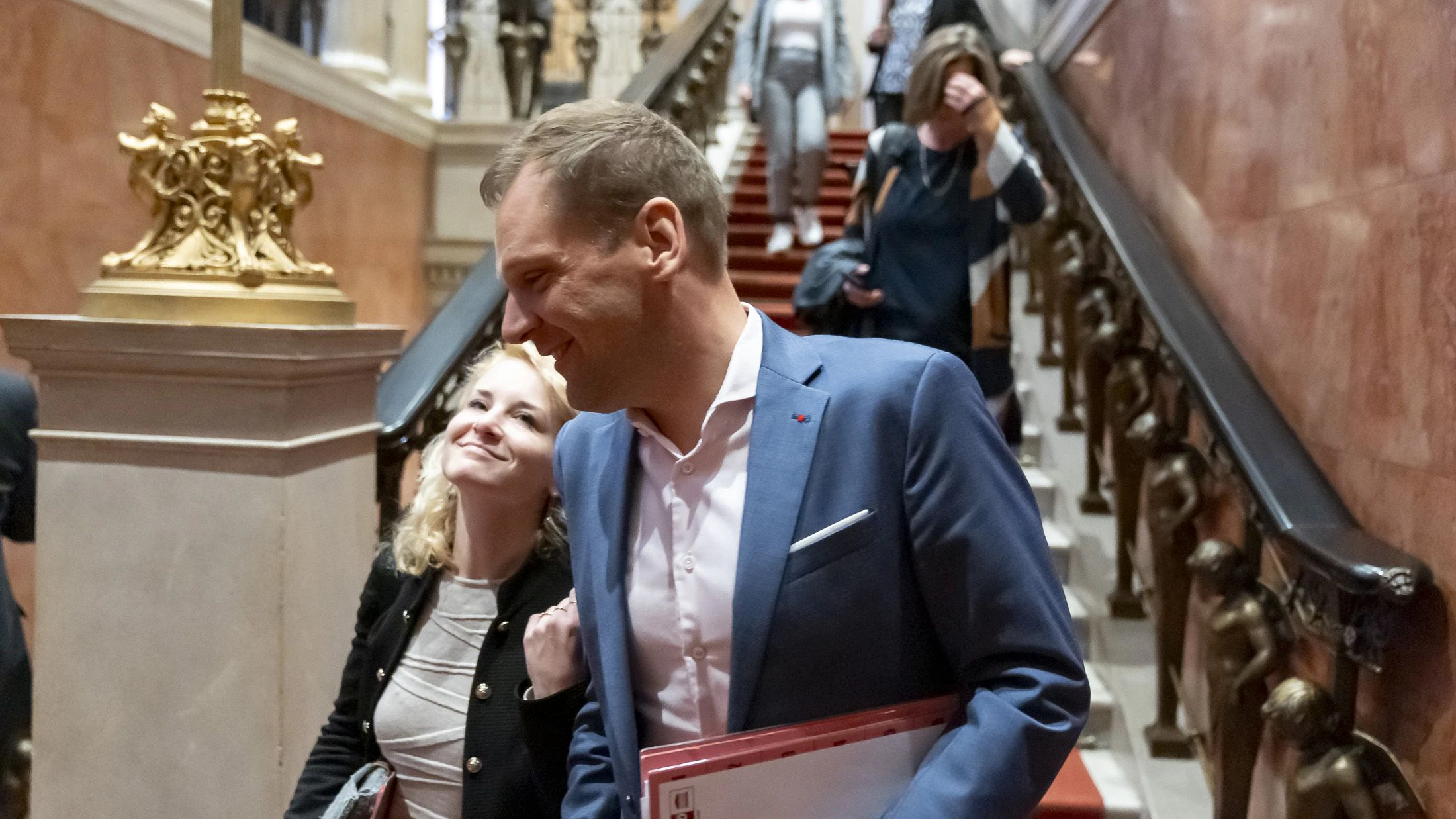 Philip Kucher und Eva-Maria Holzleitner führen künftig die SPÖ.