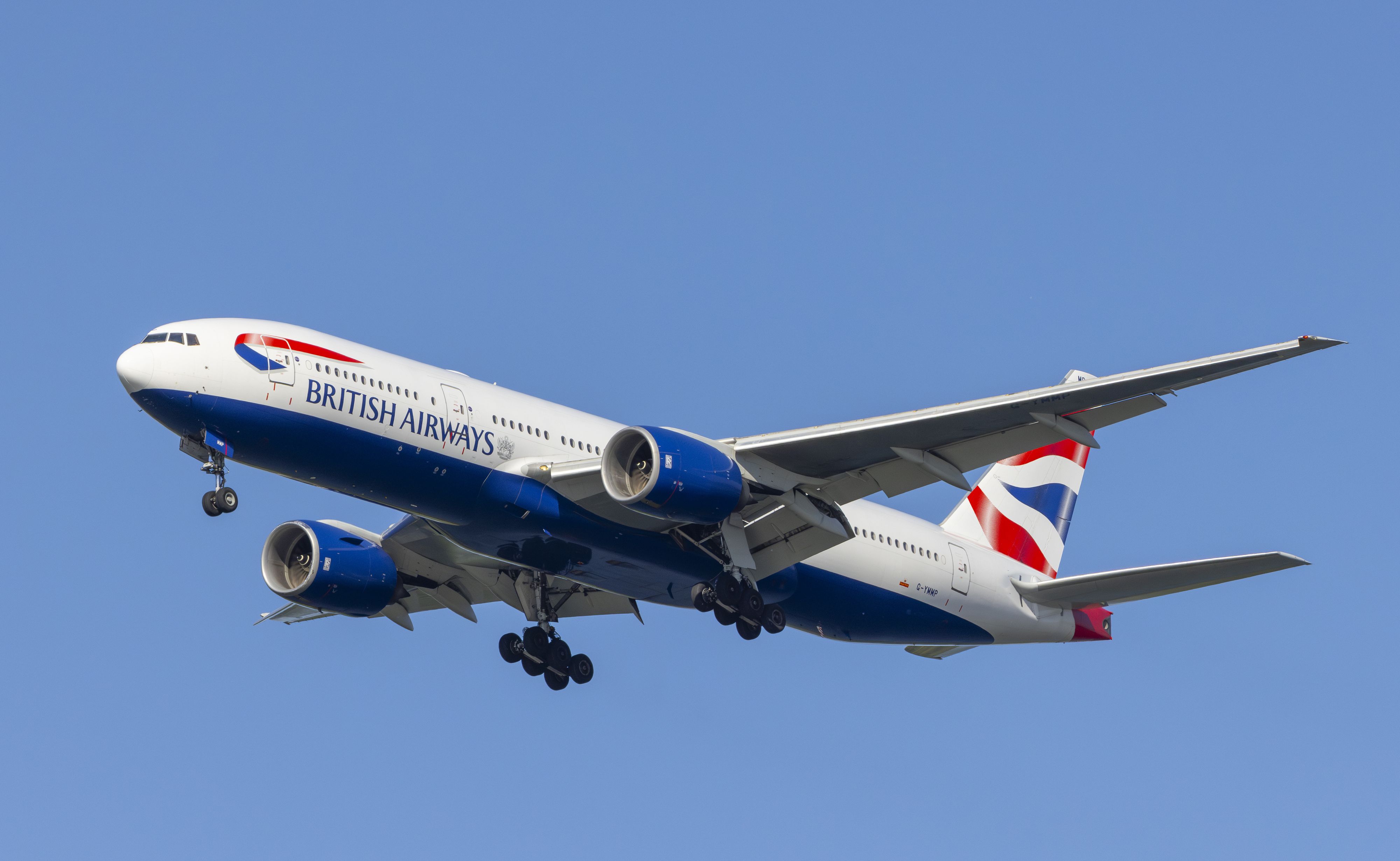 Archivbild einer Boeing 777 der 