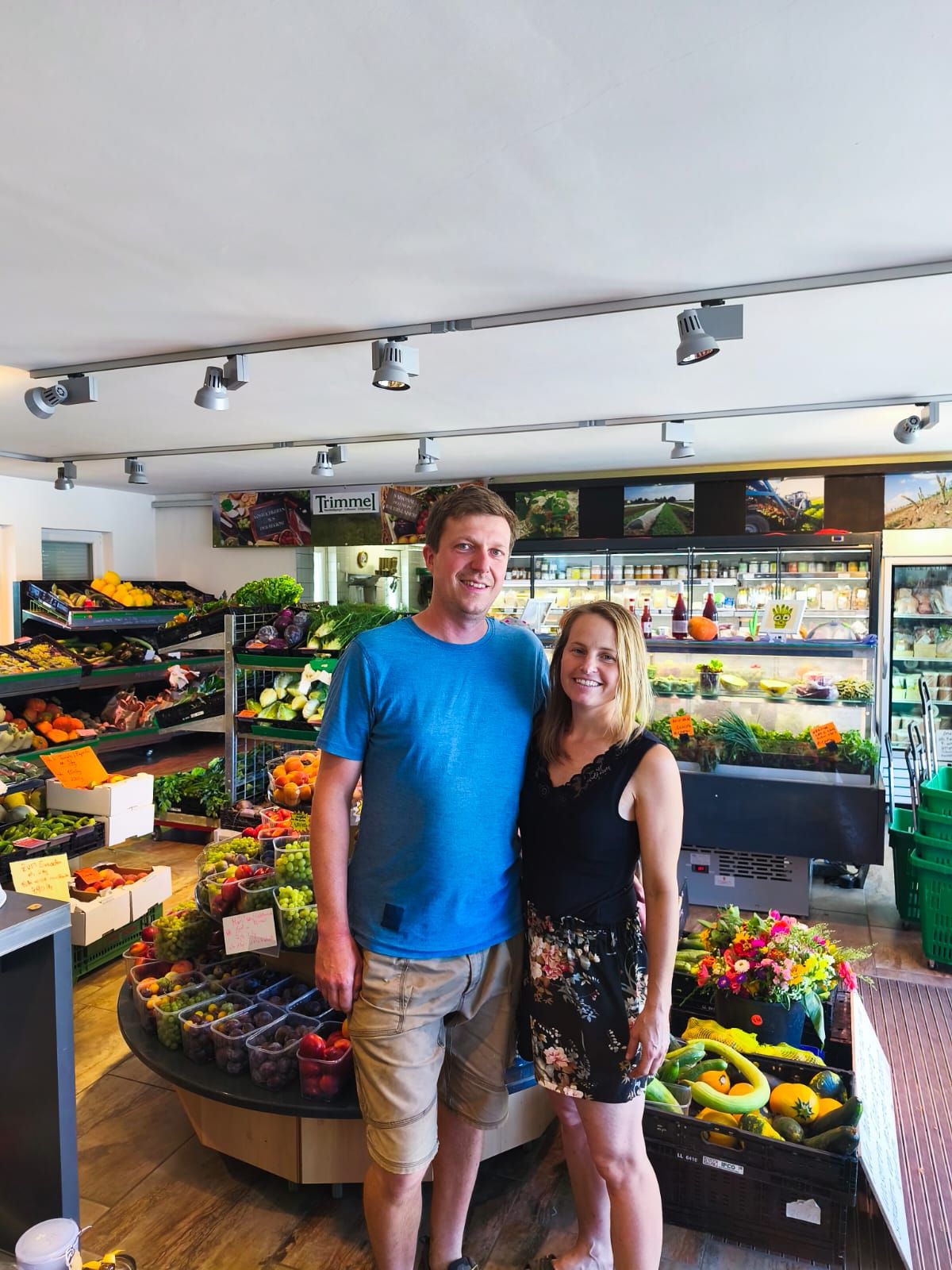 Die Landwirtschaft, auf der Christine Eliskases arbeitet, baut derzeit auf rund fünf Hektar Gemüse für den Tiefkühlproduzenten Ardo an.