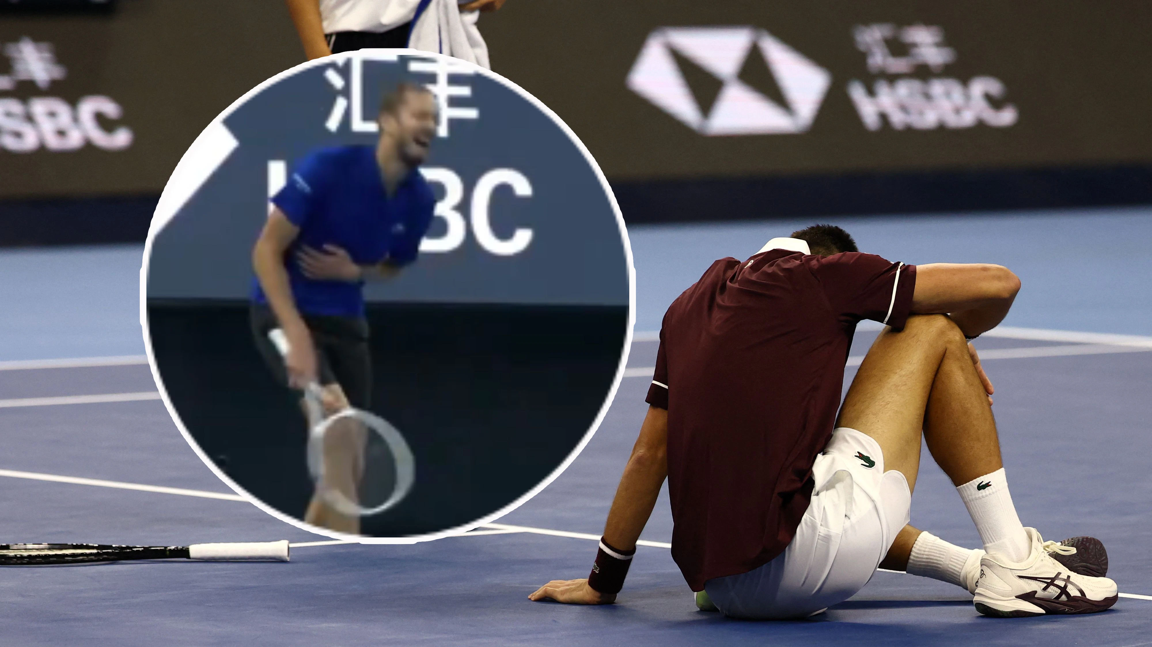 Daniil Medwedew verhöhnt Novak Djokovic