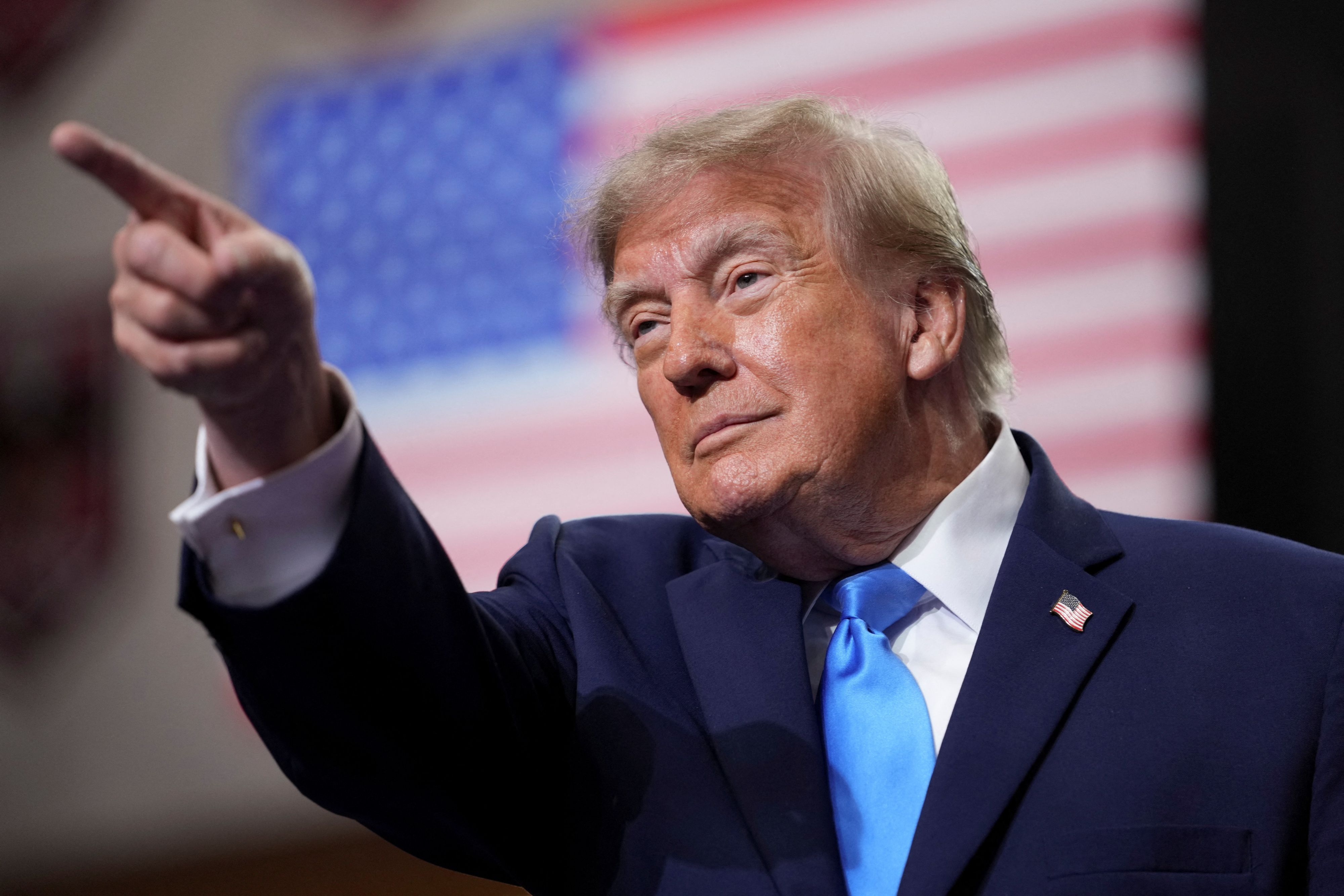 US-Präsident ist für vieles bekannt, Bescheidenheit gehört nicht dazu.