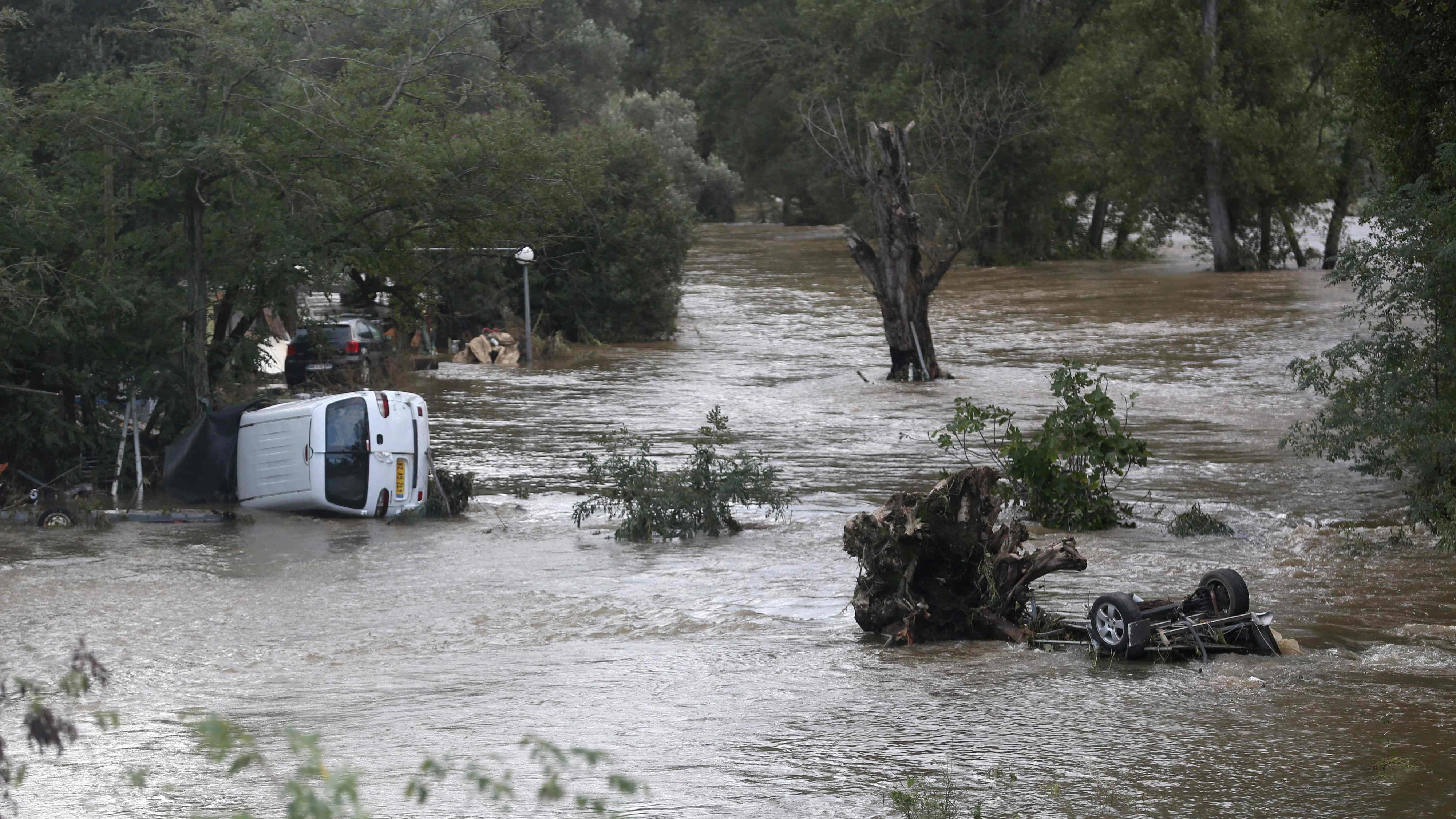 Unwetter-Alarm am Mittelmeer.