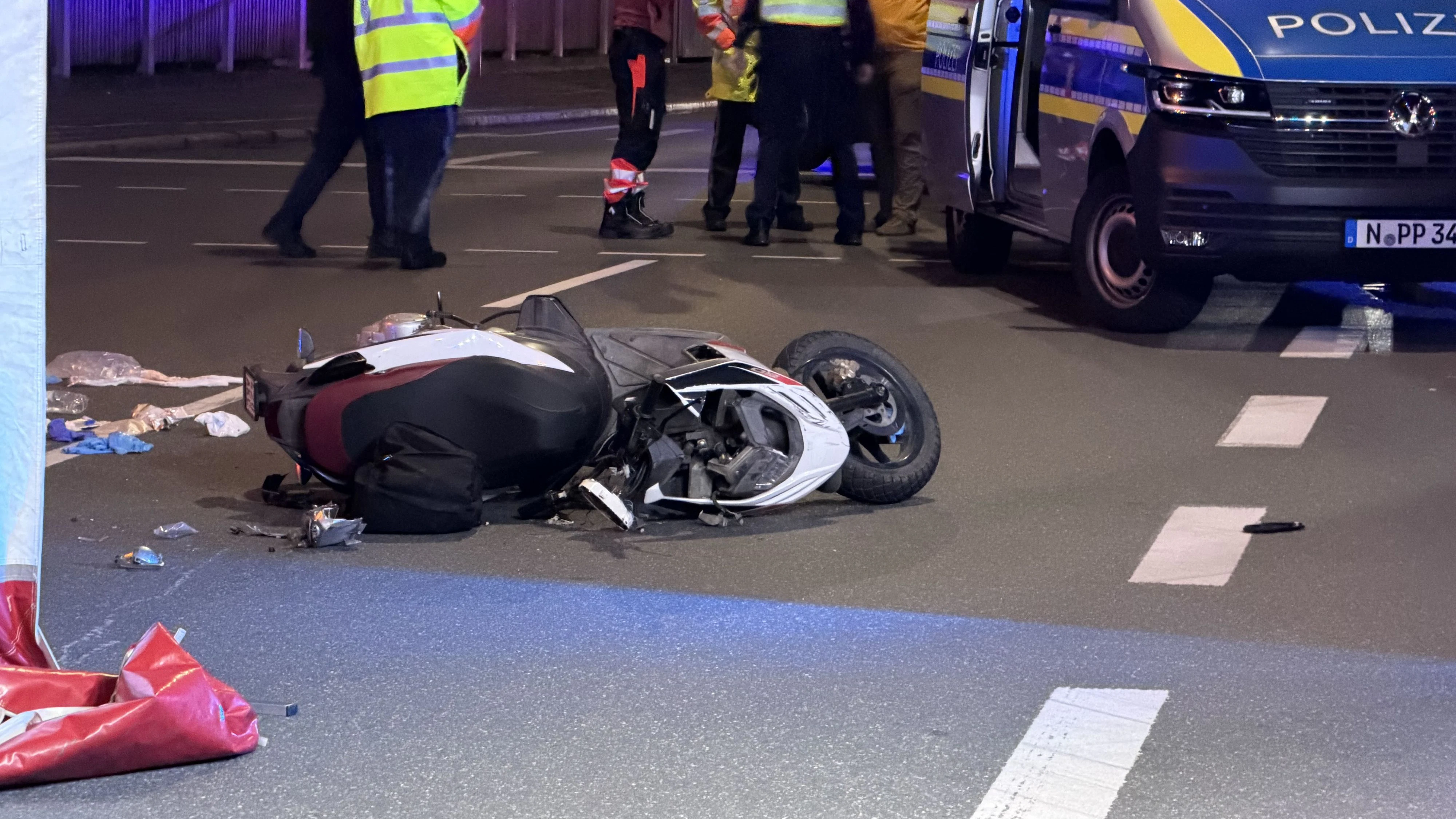 Der 17-Jährige hatte bei dem Unfall keine Chance.