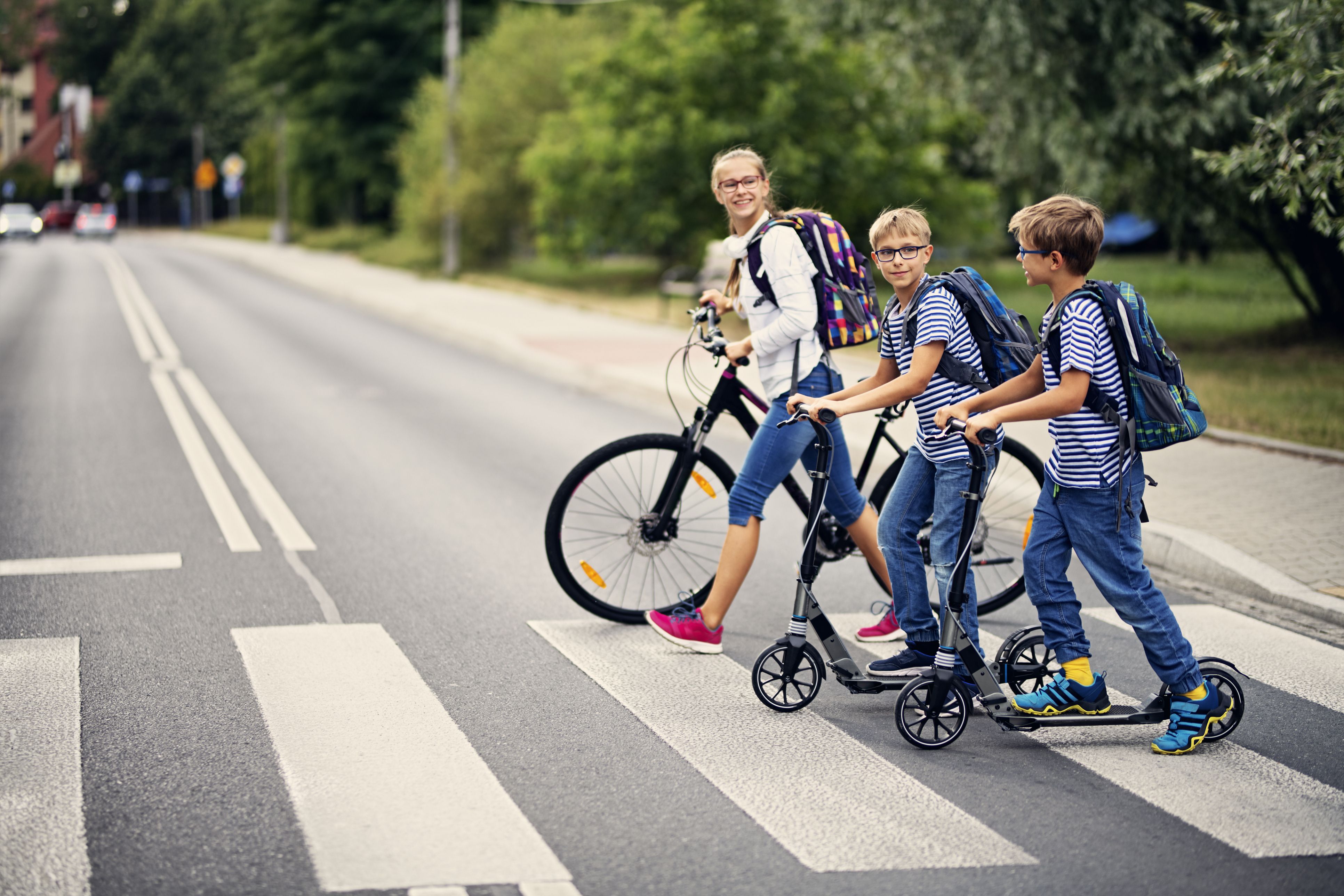 Online-Expertenrunde über aktiven Schulweg.