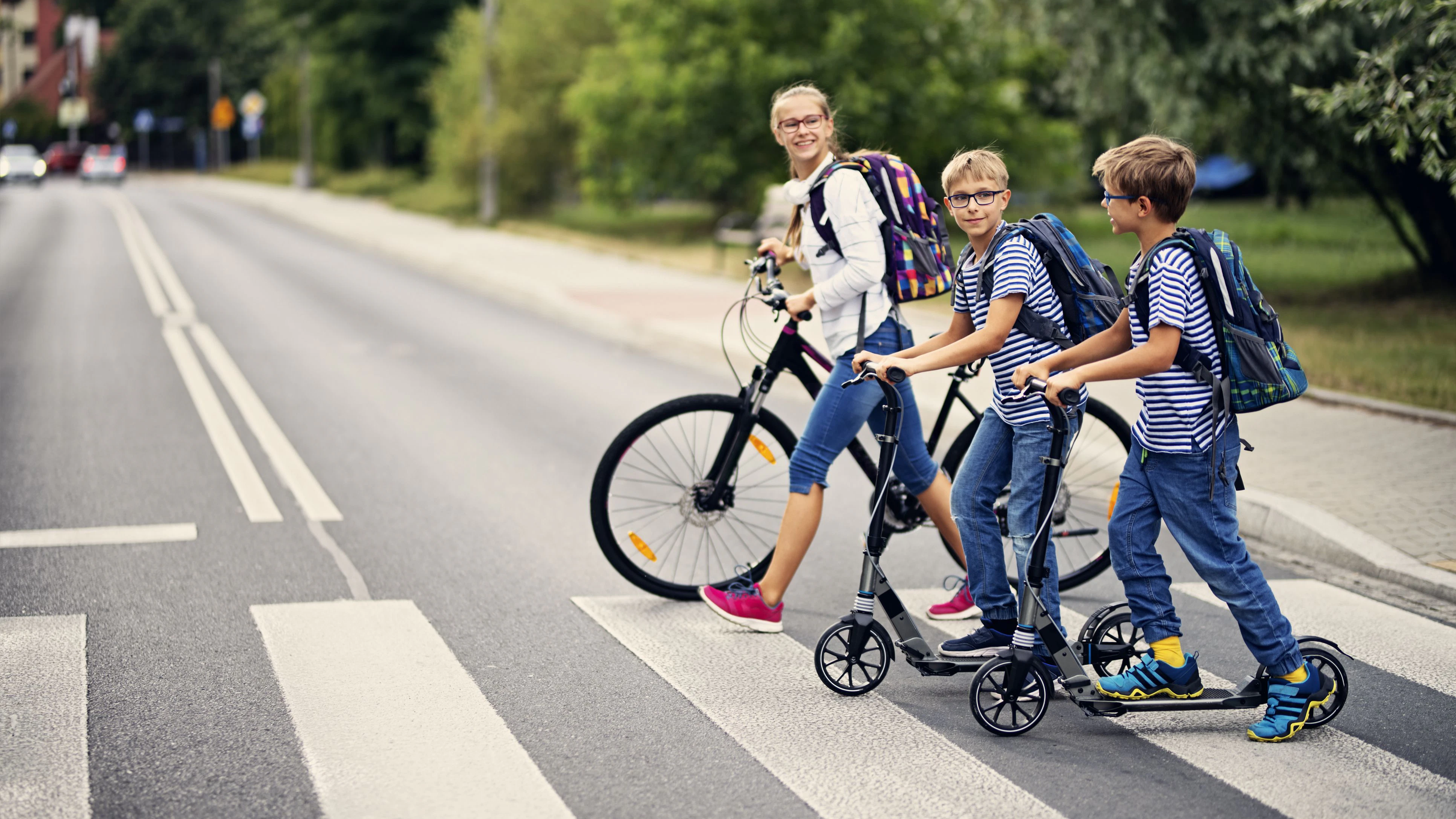 Online-Expertenrunde über aktiven Schulweg.