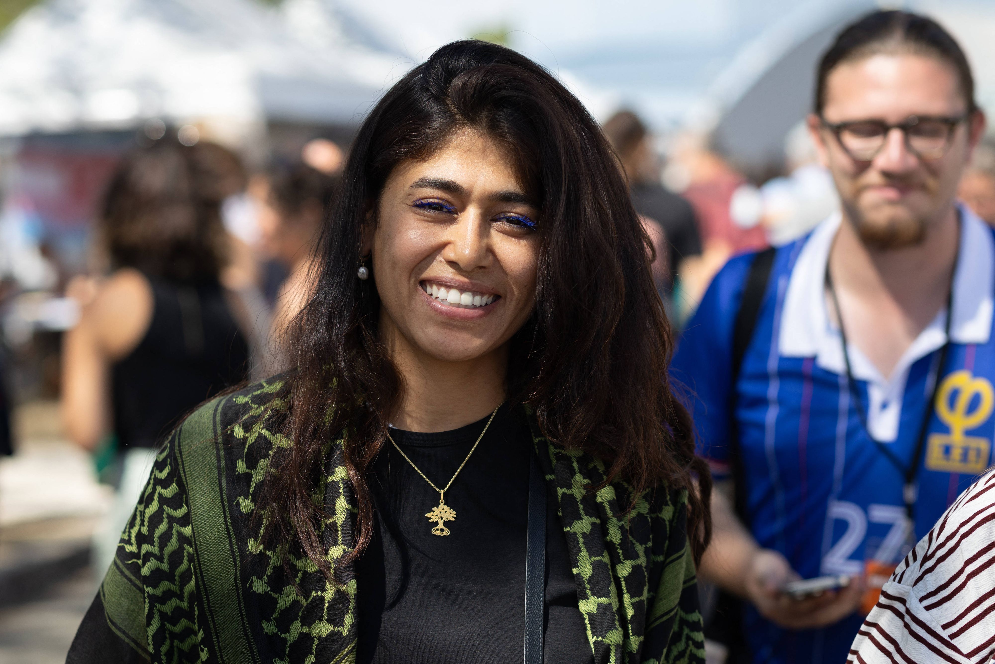 Die EU-Abgeordnete Rima Hassan war auch schon bei Gaza-Hilfsflotten dabei.