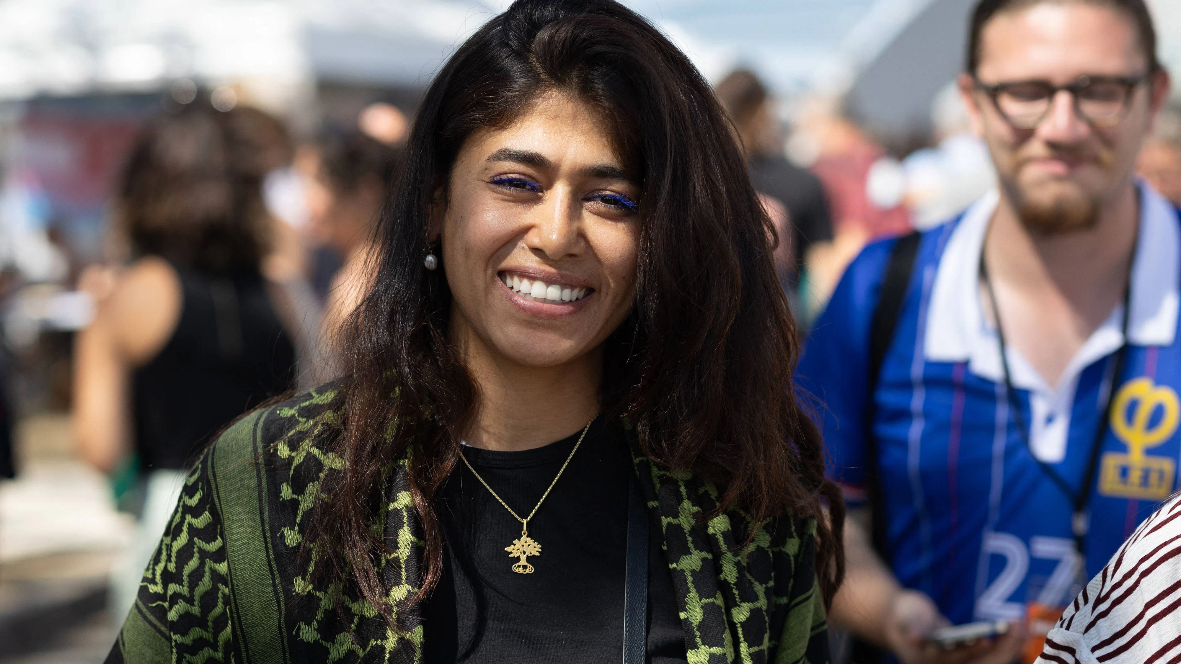 Die EU-Abgeordnete Rima Hassan war auch schon bei Gaza-Hilfsflotten dabei.