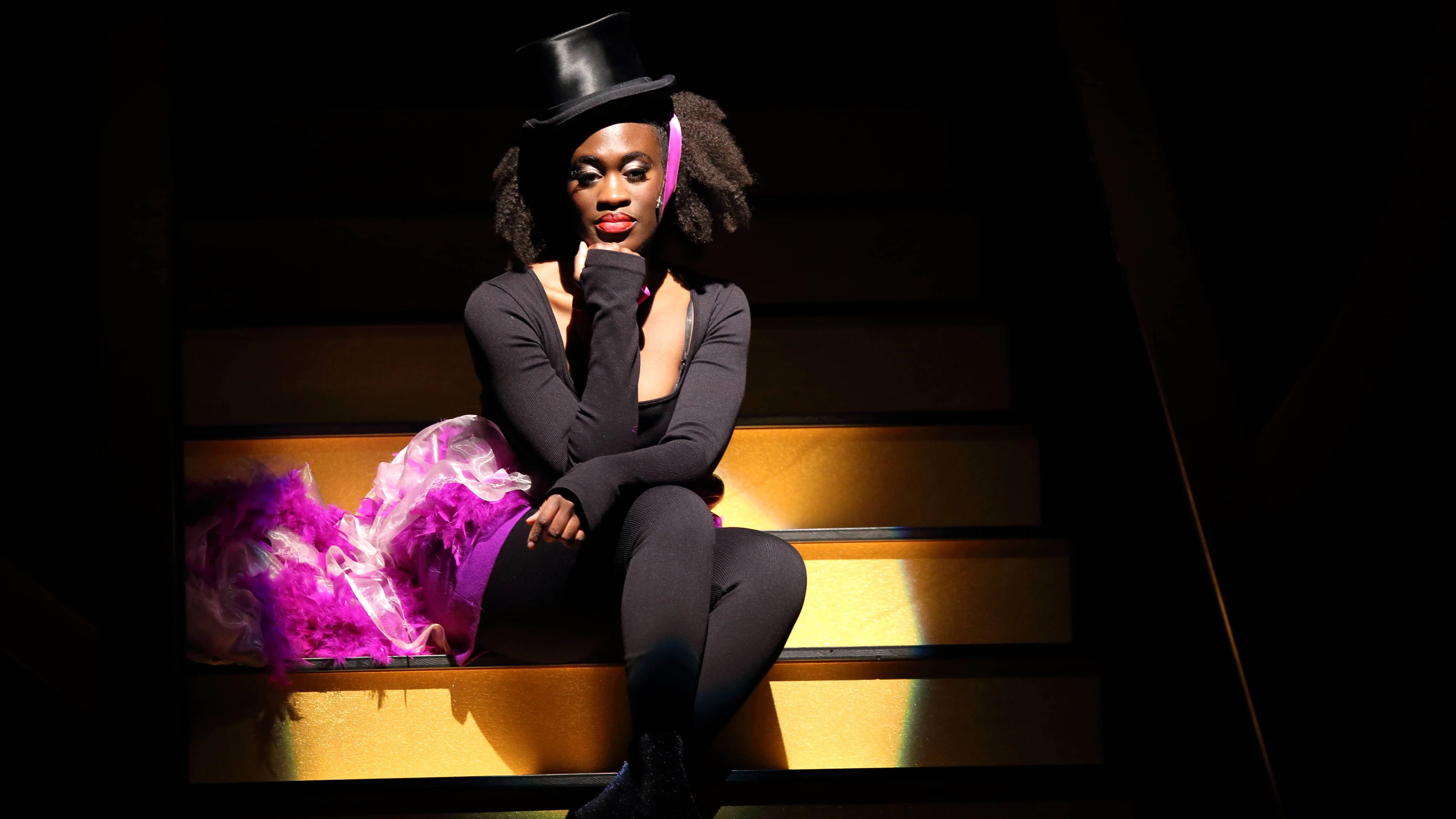 Ivy Quainoo ist jetzt Schauspielerin. Sie trat u.a. schon in ihrer Heimatstadt Berlin auf, hier im Renaissance-Theater in "Ein Berlinical". 