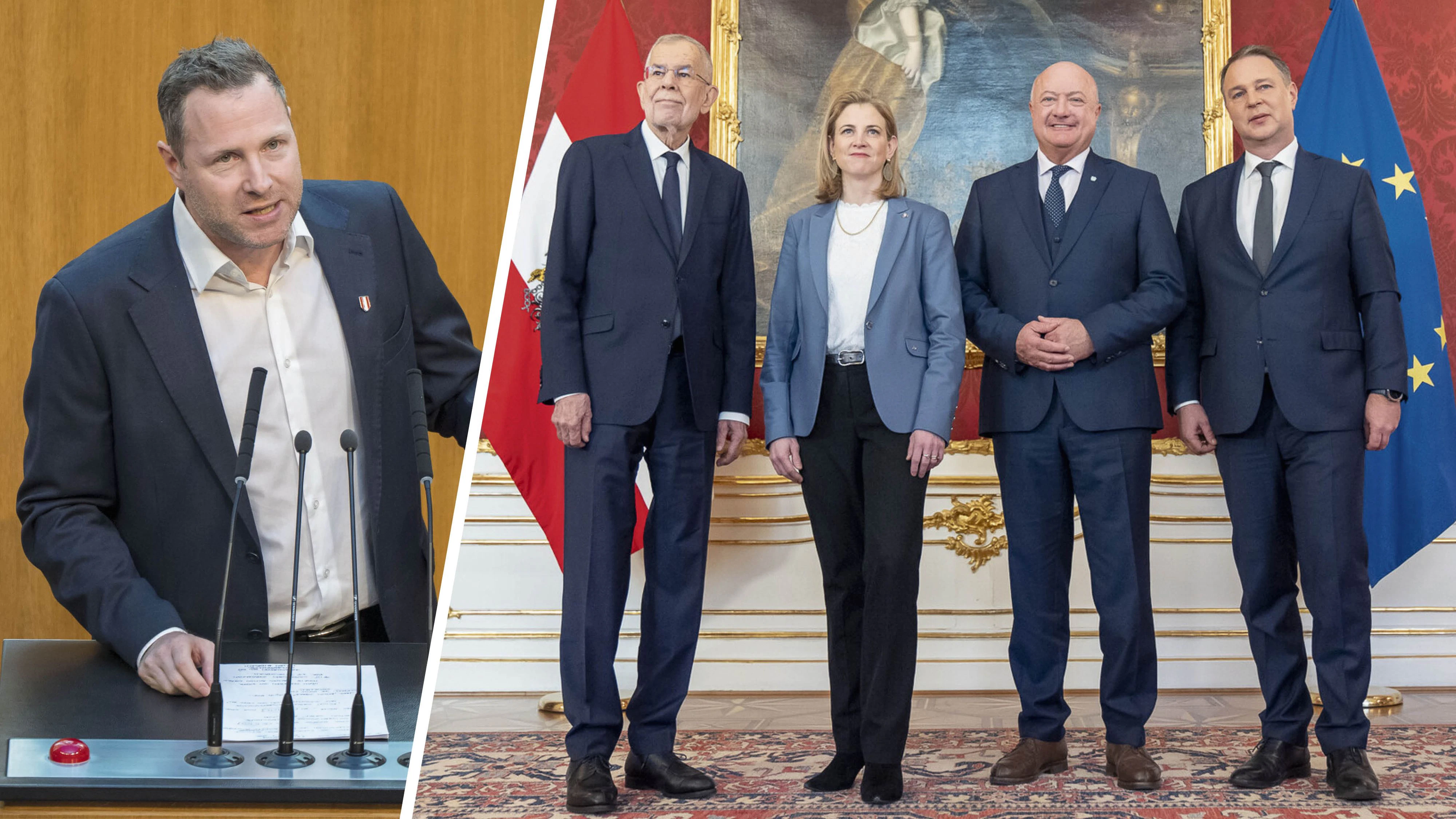 FPÖ-Generalsekretär Schnedlitz: "Diese Regierung ist gescheitert. Der Bundespräsident muss den Weg freimachen für stabile Mehrheiten."