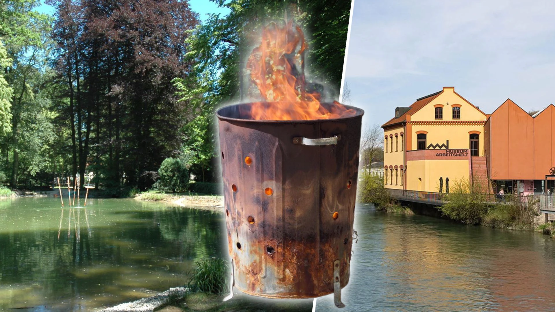Die Brandstiftungen passierten u.a. im Steyrer Schlosspark und im Museum Arbeitswelt. (Symbolbild)