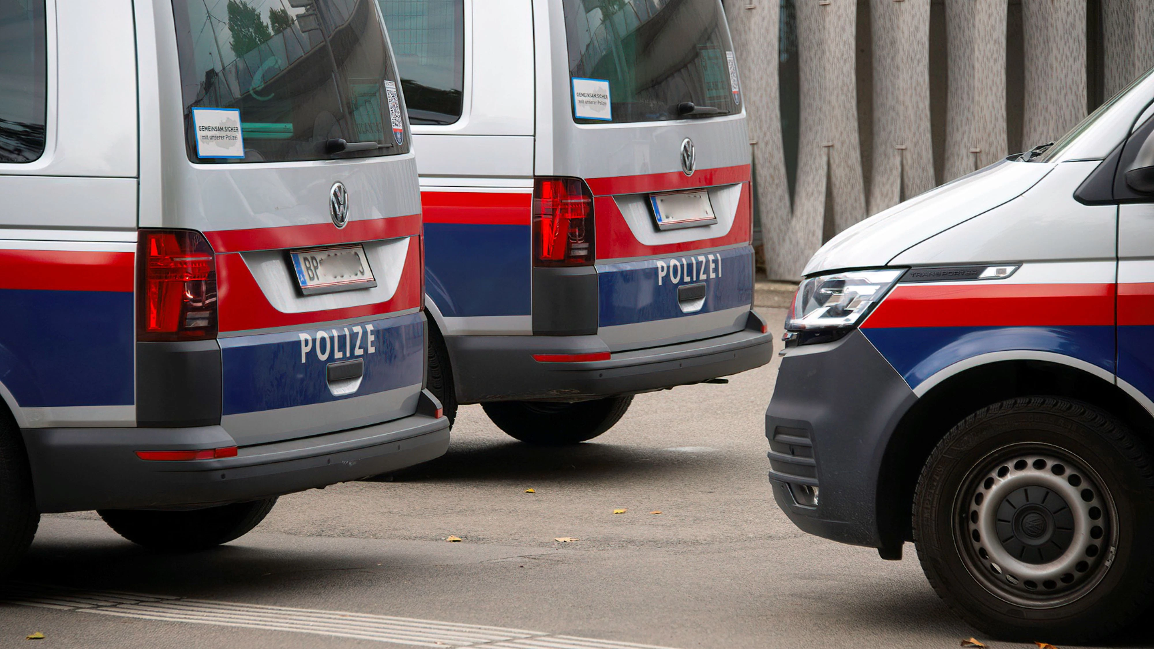Die Polizei stand im Großeinsatz. Symbolbild. 