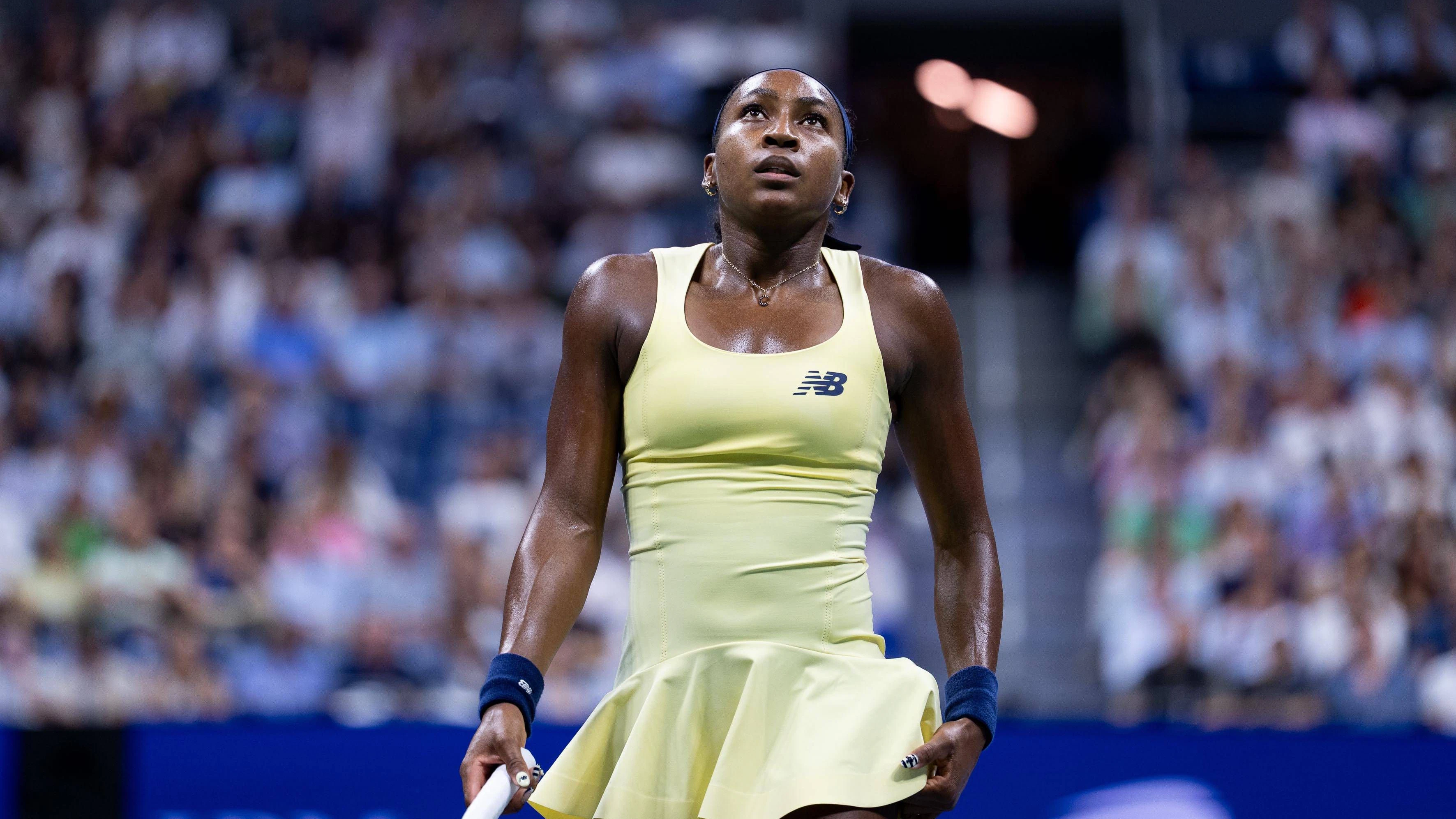 Coco Gauff USA TENNIS GRAND CHELEM US OPEN 2026 12 EME JOURNEE Louis Armstrong Stadium NEW YORK ETATS UNIS 10/09/2026 Virginie Bouyer /PRESSE SPORTS NEW YORK Louis Armstrong Stadium Etats-Unis GermanyxJapanxUKxFrancexBelgiumxOUT *** Coco Gauff USA TENNIS GRAND SLAM US OPEN 2026 DAY 12 Louis Armstrong Stadium NEW YORK UNITED STATES September 10, 2026 Virginie Bouyer SPORTS PRESS NEW YORK Louis Armstrong Stadium United States GermanyxJapanxUKxFrancexBelgiumxOUT PUBLICATIONxNOTxINxGERxFRAxBELxUKxJPN Copyright: xVirginiexBouyerx