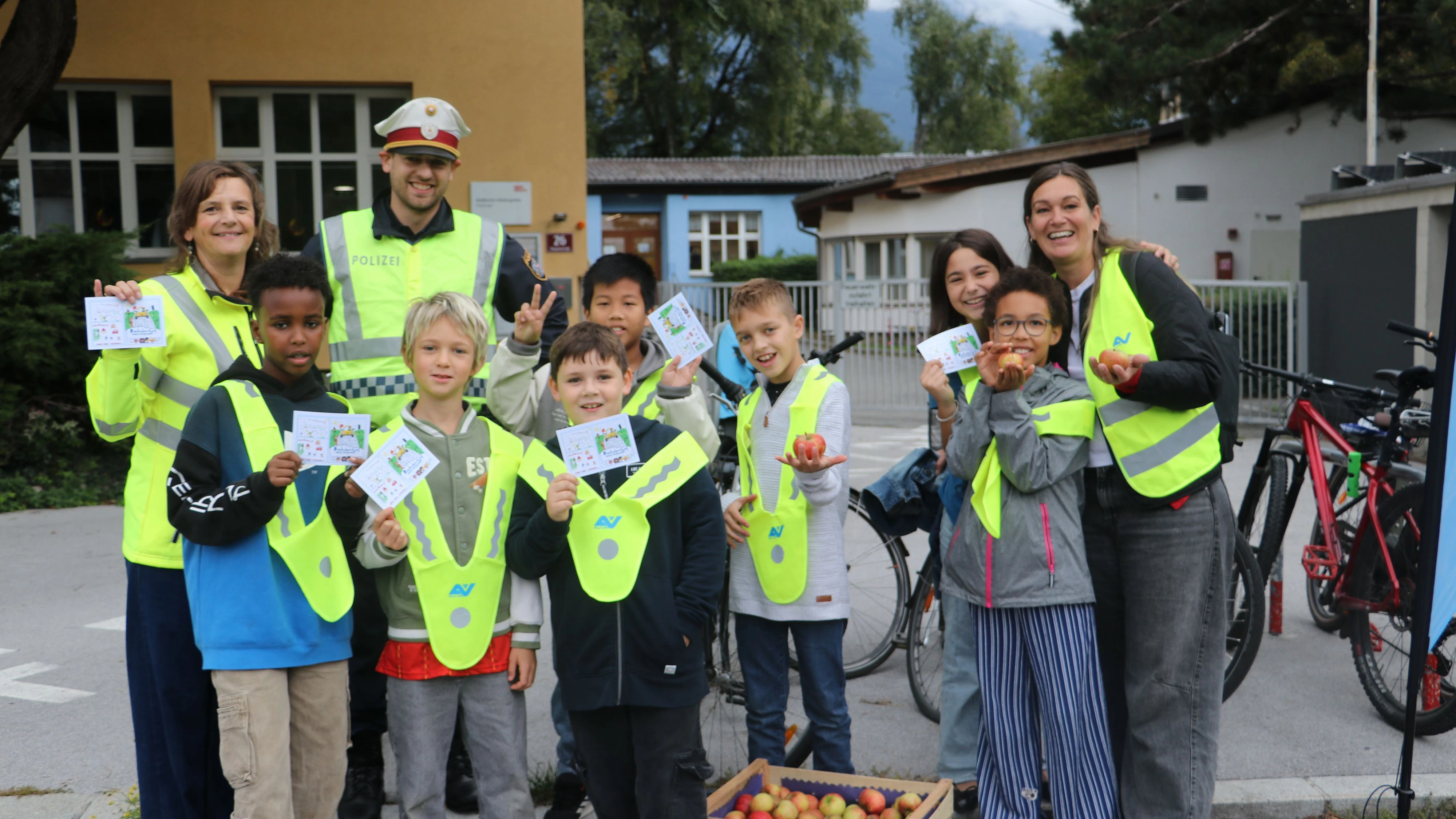 Polizei unterrichtet österreichweit ungefähr 300.000 Kinder jährlich.