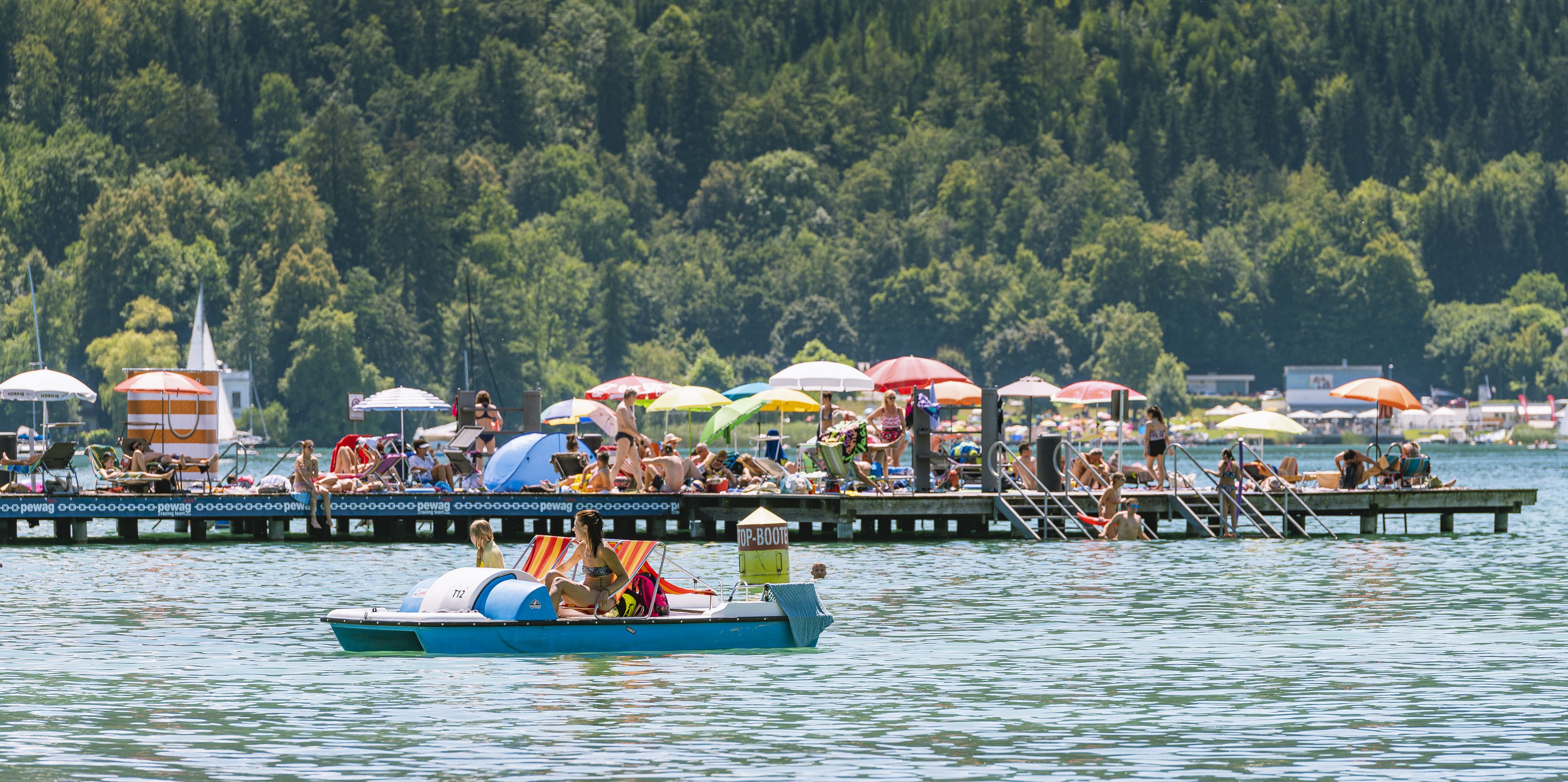 Die Stadtwerke Klagenfurt suchen neue Gastro-Betreiber für zwei Strandbäder am Wörthersee.