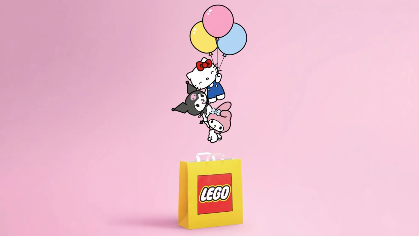 "Hello Kitty" landet erstmals als LEGO-Set im Klemmbaustein-Universum. Die neue Kooperation startet 2027 mit einer eigenen Produktreihe.