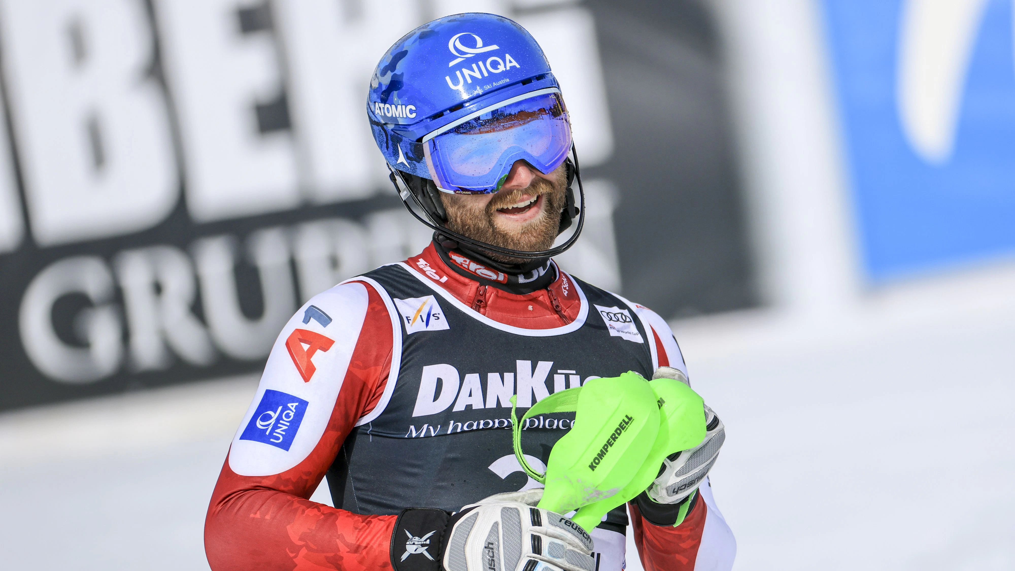 HAFJELL,NORWAY,25.MAR.26 - ALPINE SKIING - FIS World Cup Final, slalom, men. Image shows Marco Schwarz (AUT). Photo: GEPA pictures/ Wolfgang Grebien