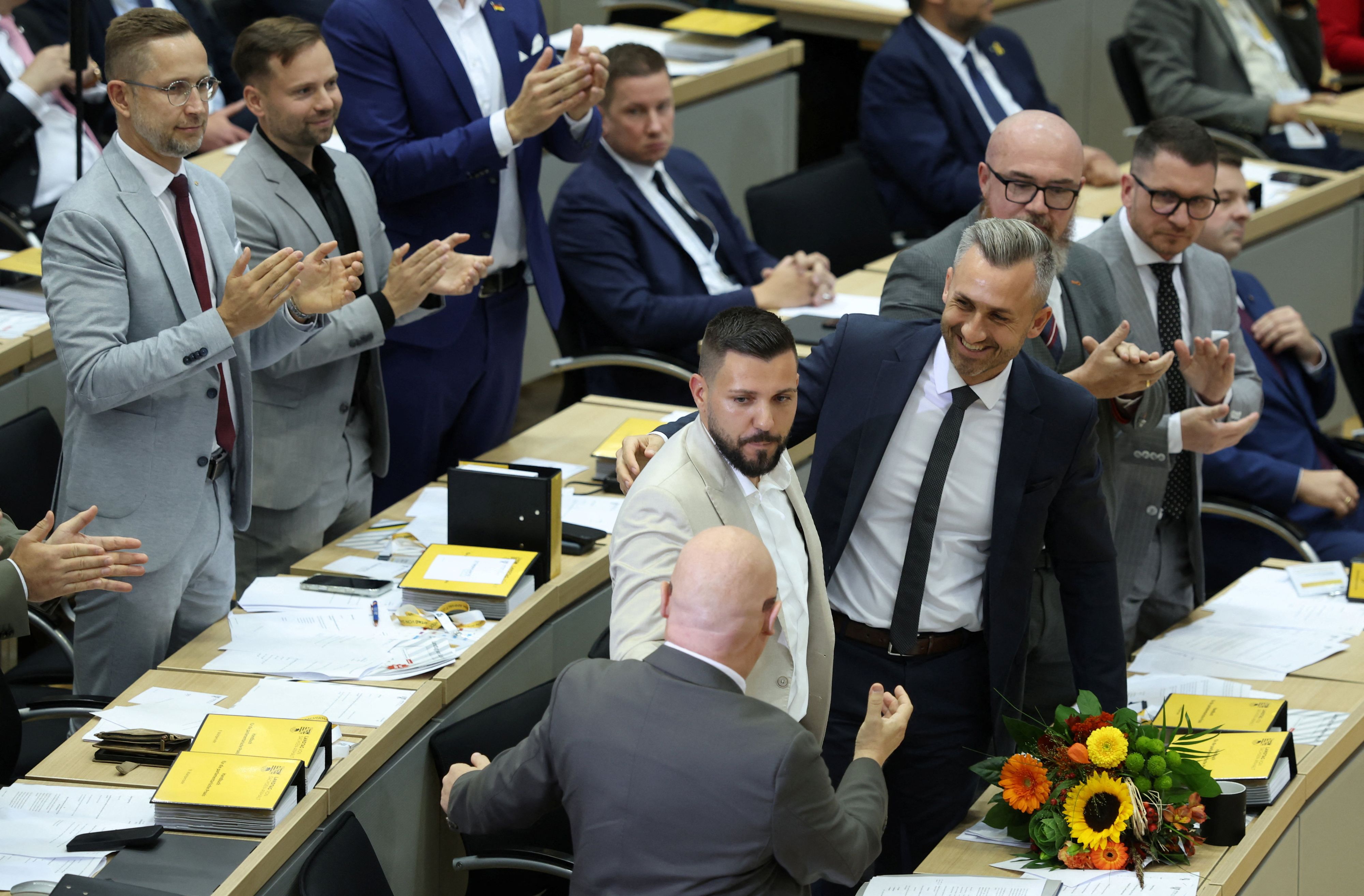 Tobias Rausch wurde zum Landtagspräsidenten von Sachsen-Anhalt gewählt.