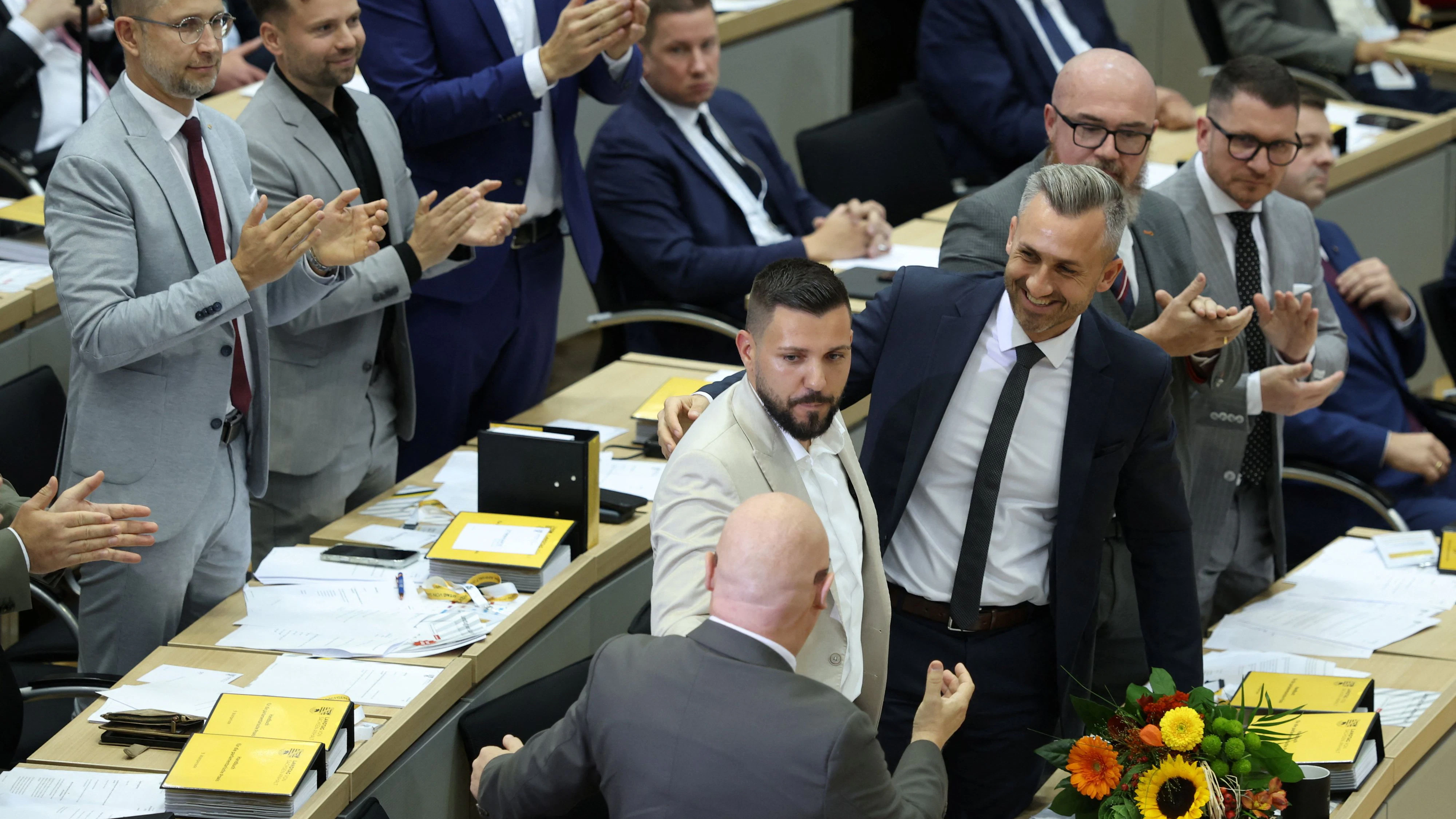 Tobias Rausch wurde zum Landtagspräsidenten von Sachsen-Anhalt gewählt.