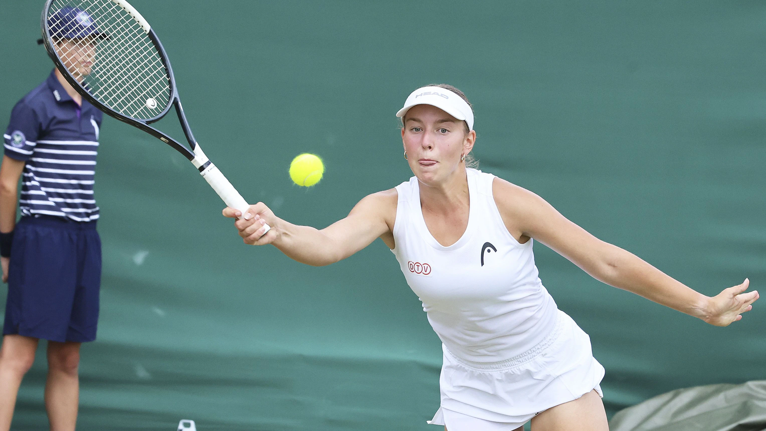 LONDON,ENGLAND,05.JUL.26 - TENNIS - WTA Tour, Wimbledon, Grand Slam. Image shows Anna Pircher (AUT). Photo: GEPA pictures/ Alan Grieves