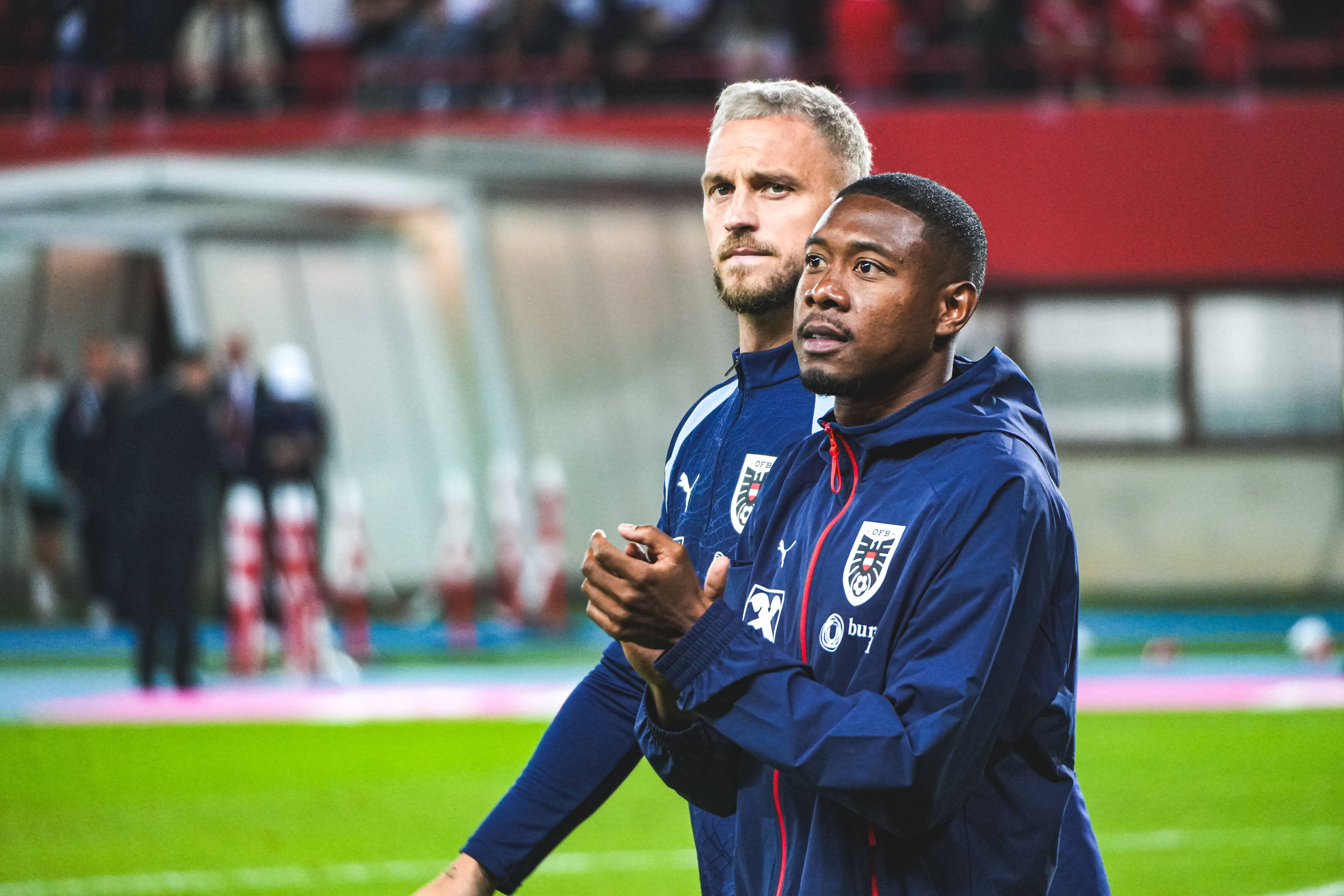 Marko Arnautovic und David Alaba sind ziemlich beste Freunde. 