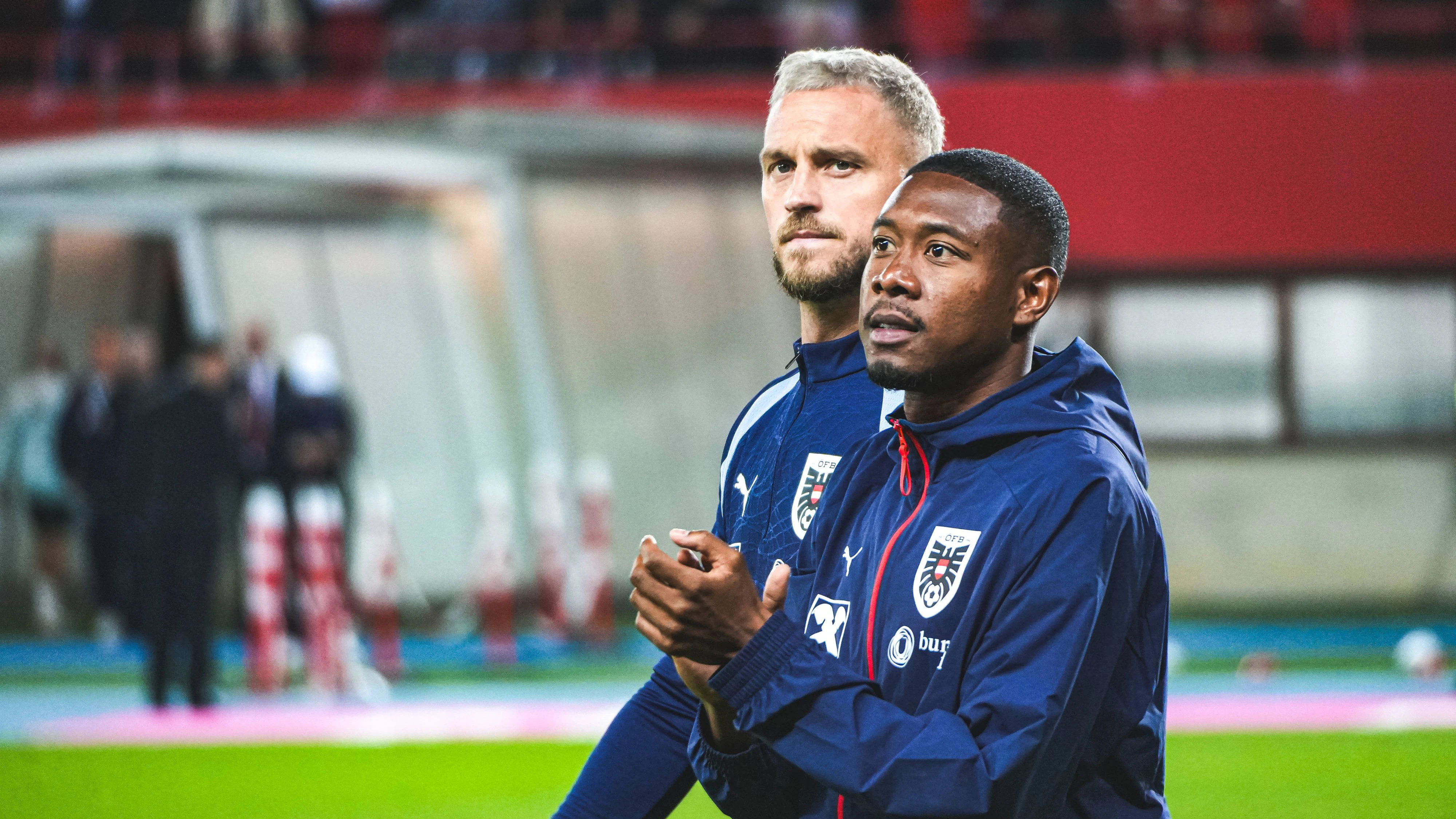 Marko Arnautovic und David Alaba sind ziemlich beste Freunde. 