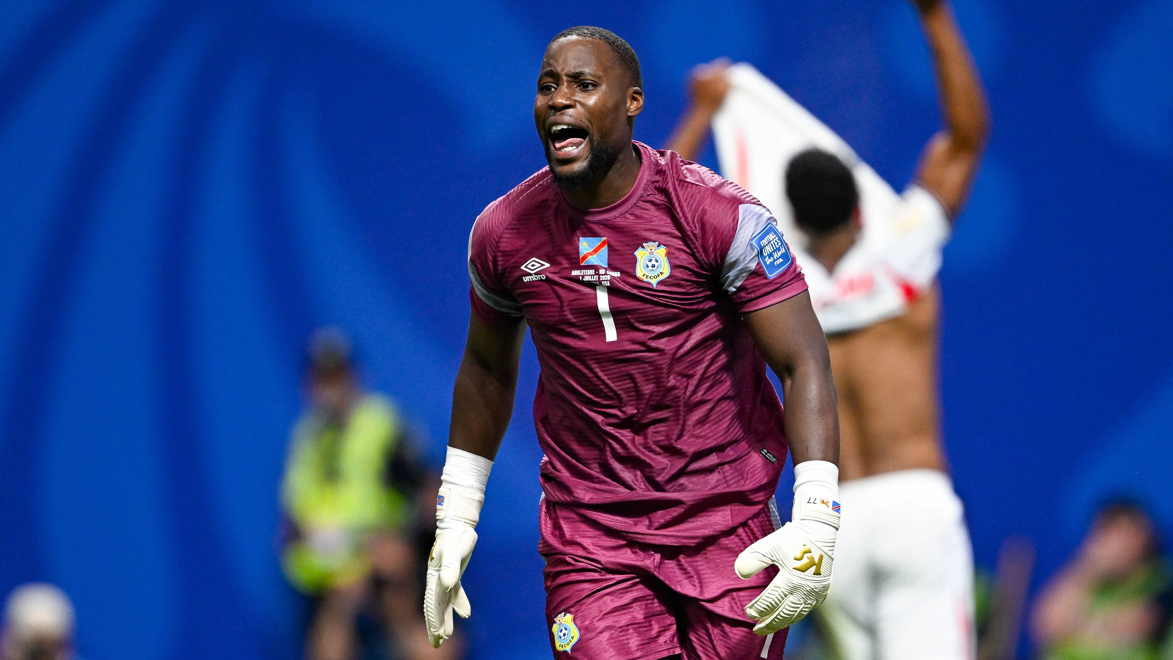 Lionel Mpasi, der Keeper der DR Kongo. 
