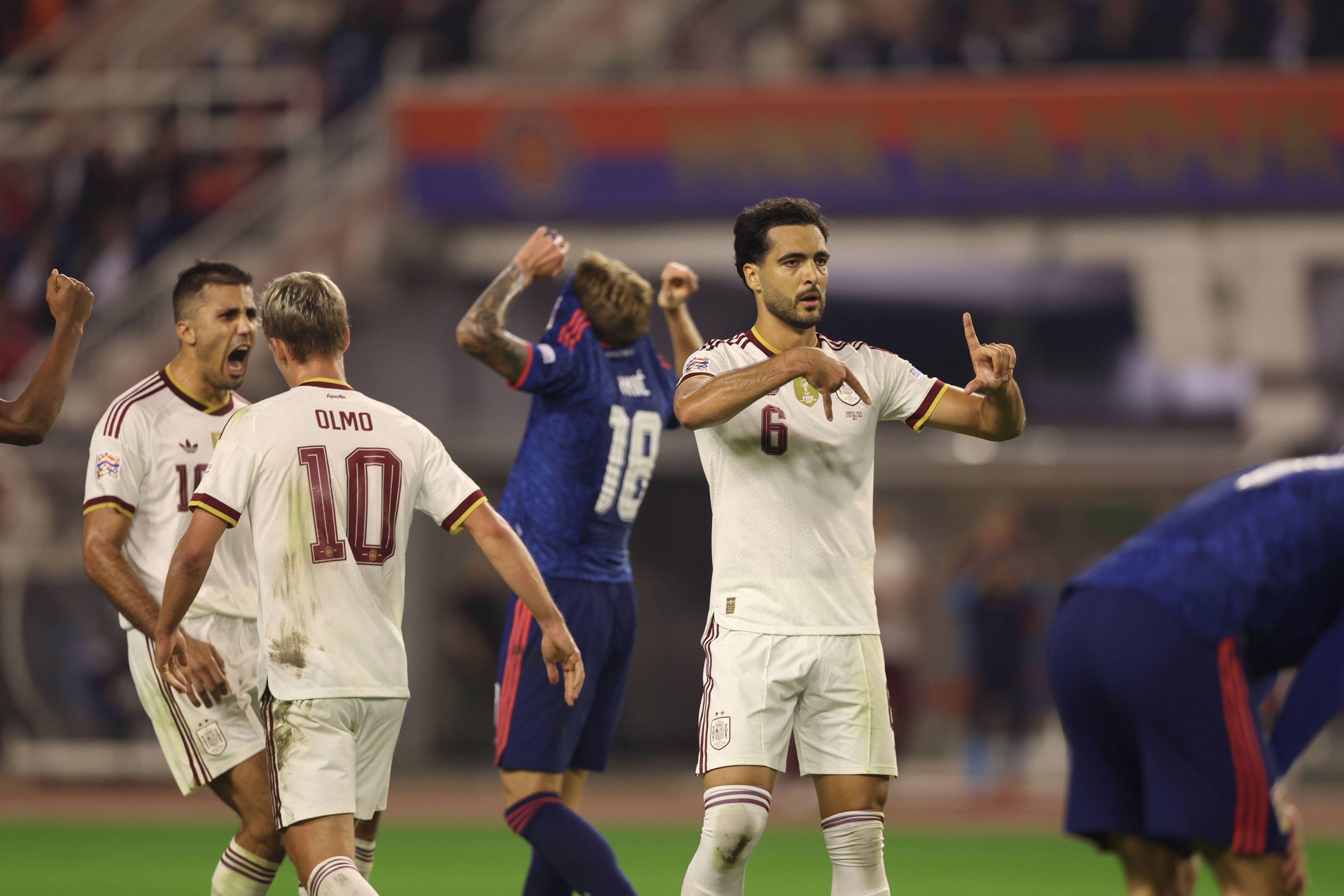 Mikel Merino drehte für Spanien das Spiel. 