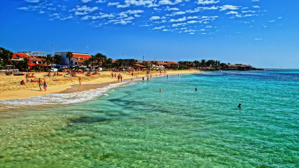 If you go to Sal island, it is highly likely that you will swim there
