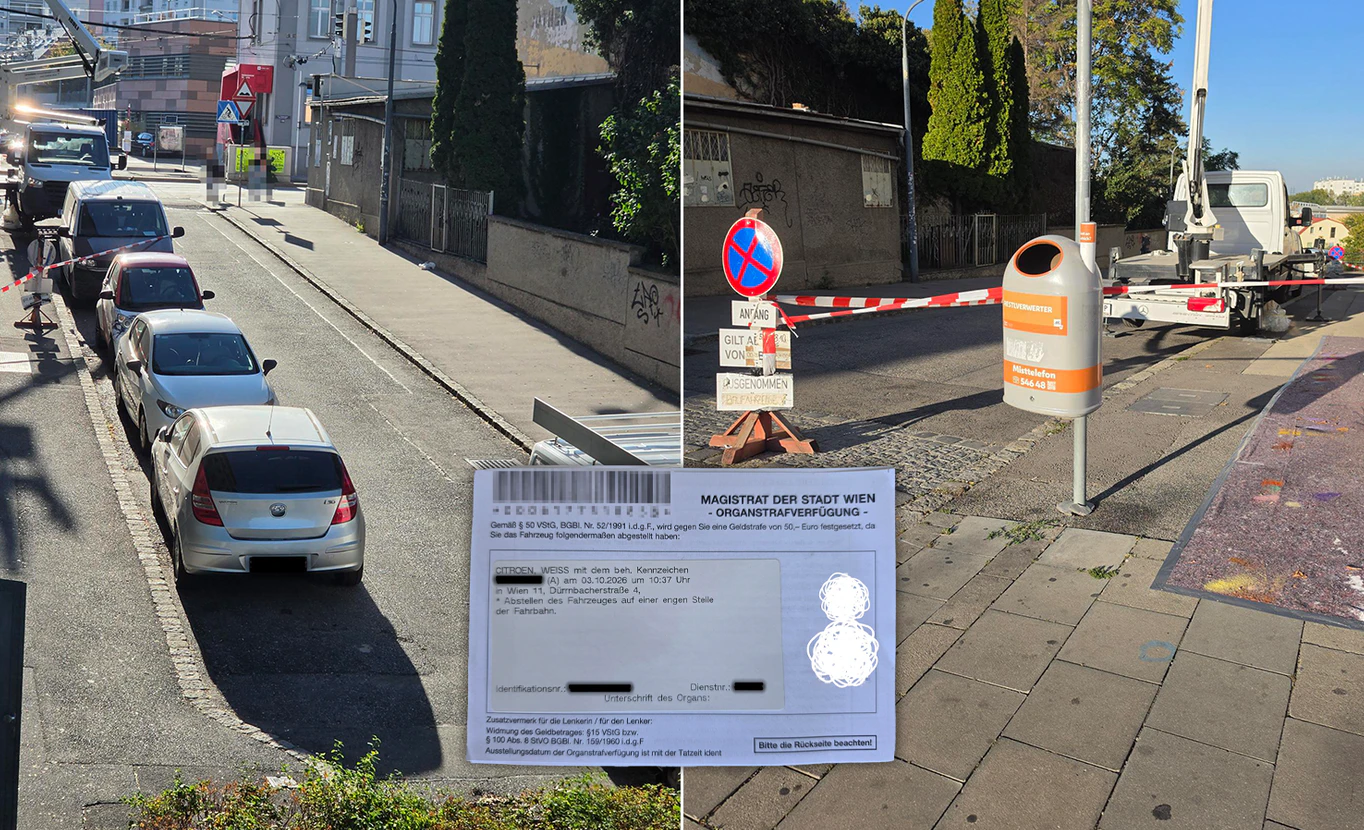 In dieser Sackgasse darf man eigentlich gar nicht parken. 