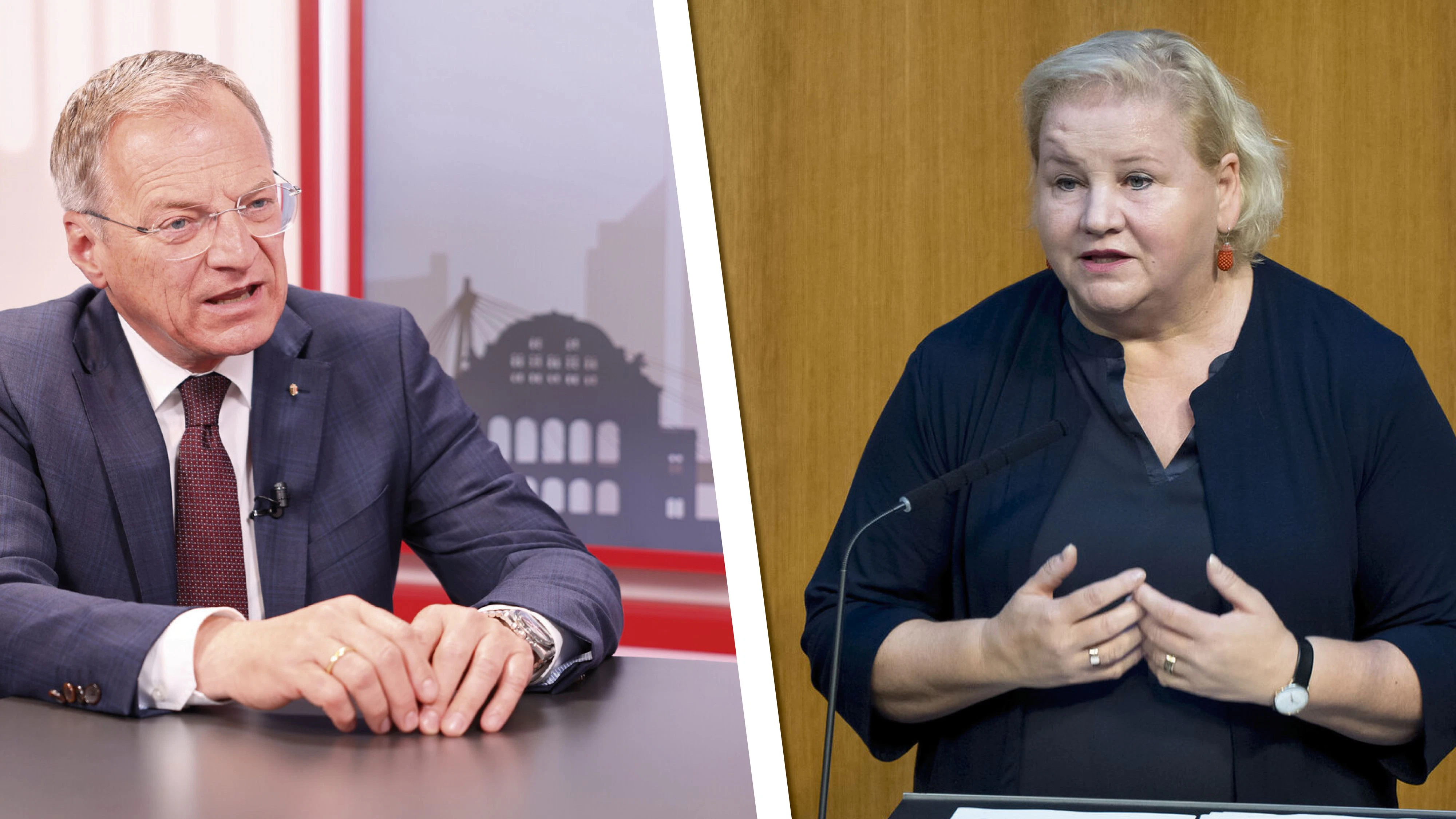 OÖ-Chef Stelzer an Miniserin Schumann: "Sozialhilfe soll ein Sprungbrett sein und keine Hängematte."