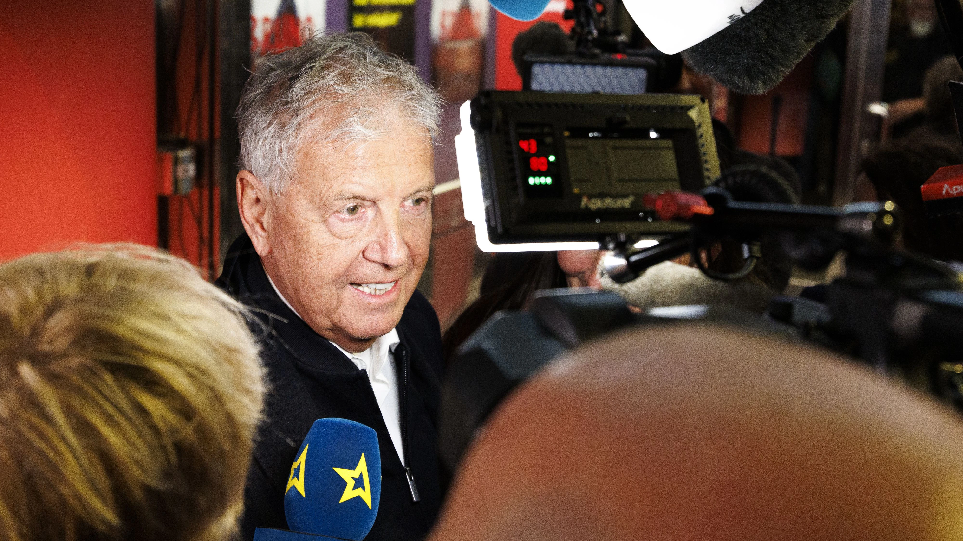 ABD0081_20260929 - WIEN - ÖSTERREICH: Medienmanager Gerhard Zeiler (SPÖ) am Dienstag, 29. September 2026, anl. einer Filmpremiere "Bruno - Der junge Kreisky" im Gartenbaukino in Wien. - FOTO: APA/TOBIAS STEINMAURER