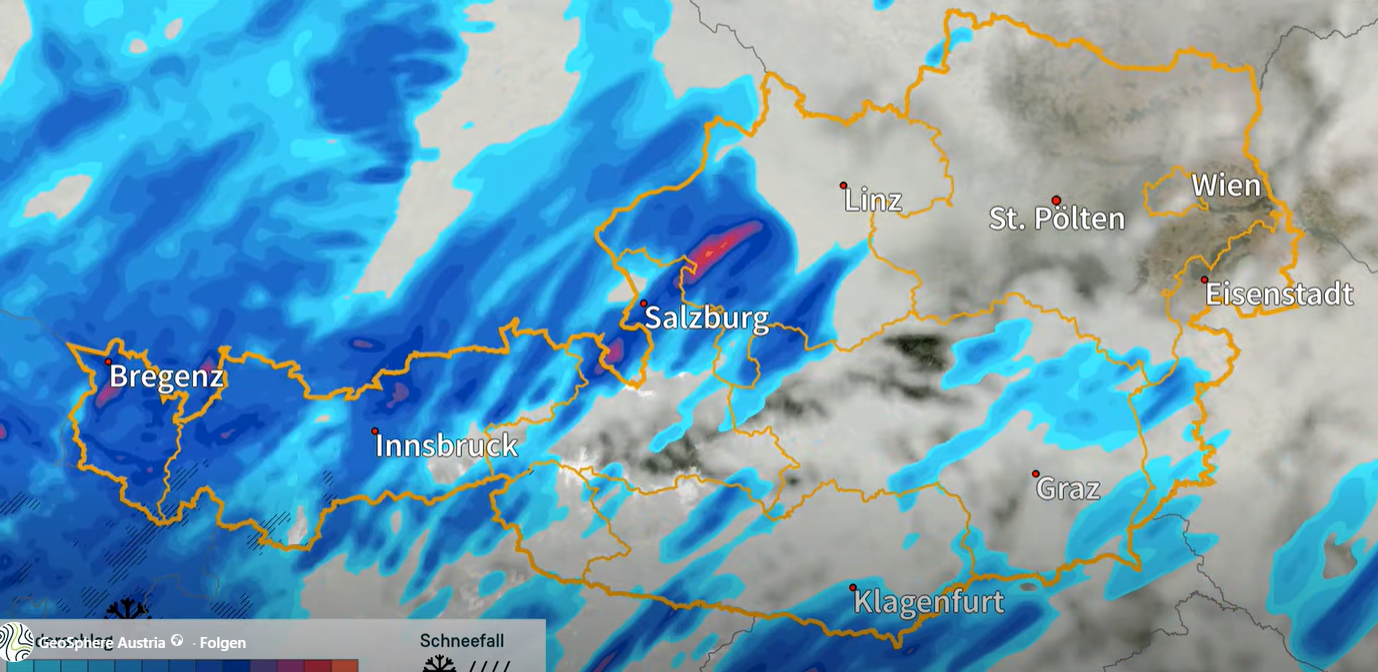 Heute.at - Winterlicher Gruß – neue Wetter-Prognose ändert alles