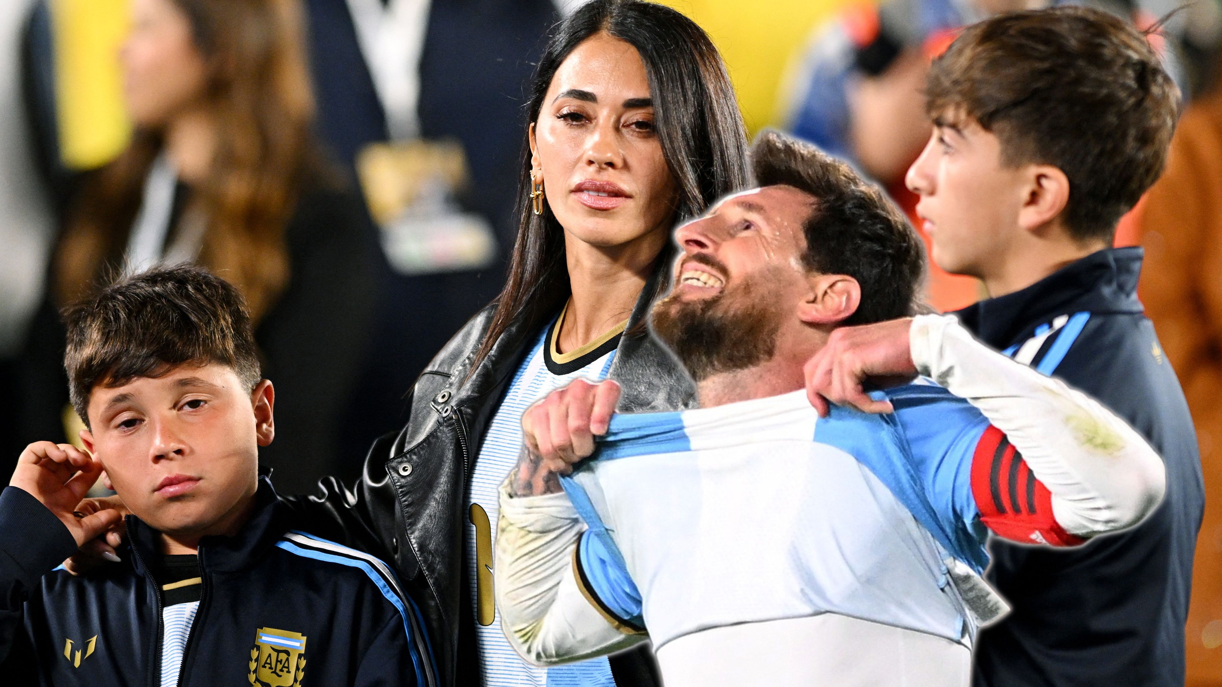 Lionel Messi und seine Familie