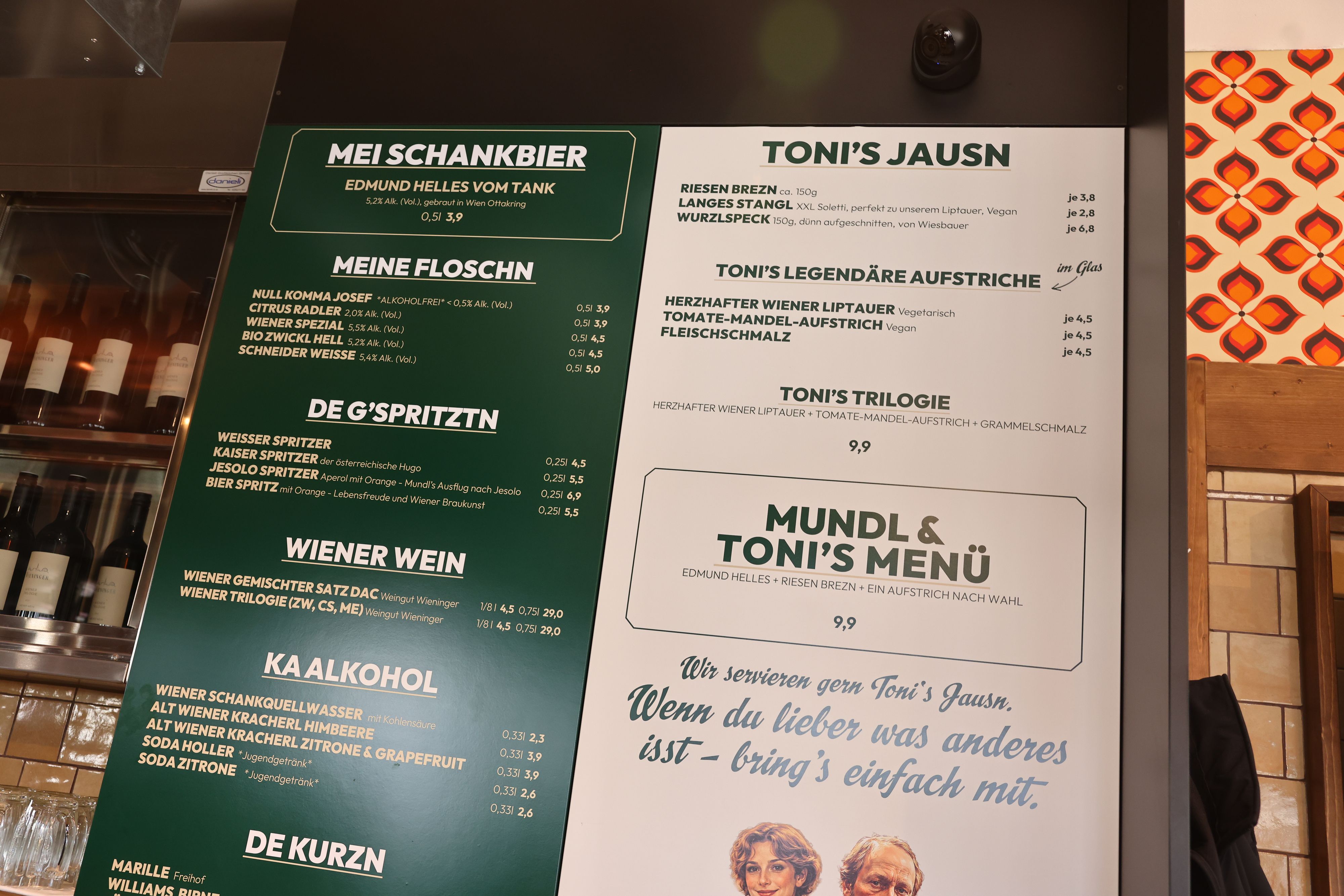 Auf immer mehr Speisekarten kostet das Bier nur mehr 3,90 Euro.